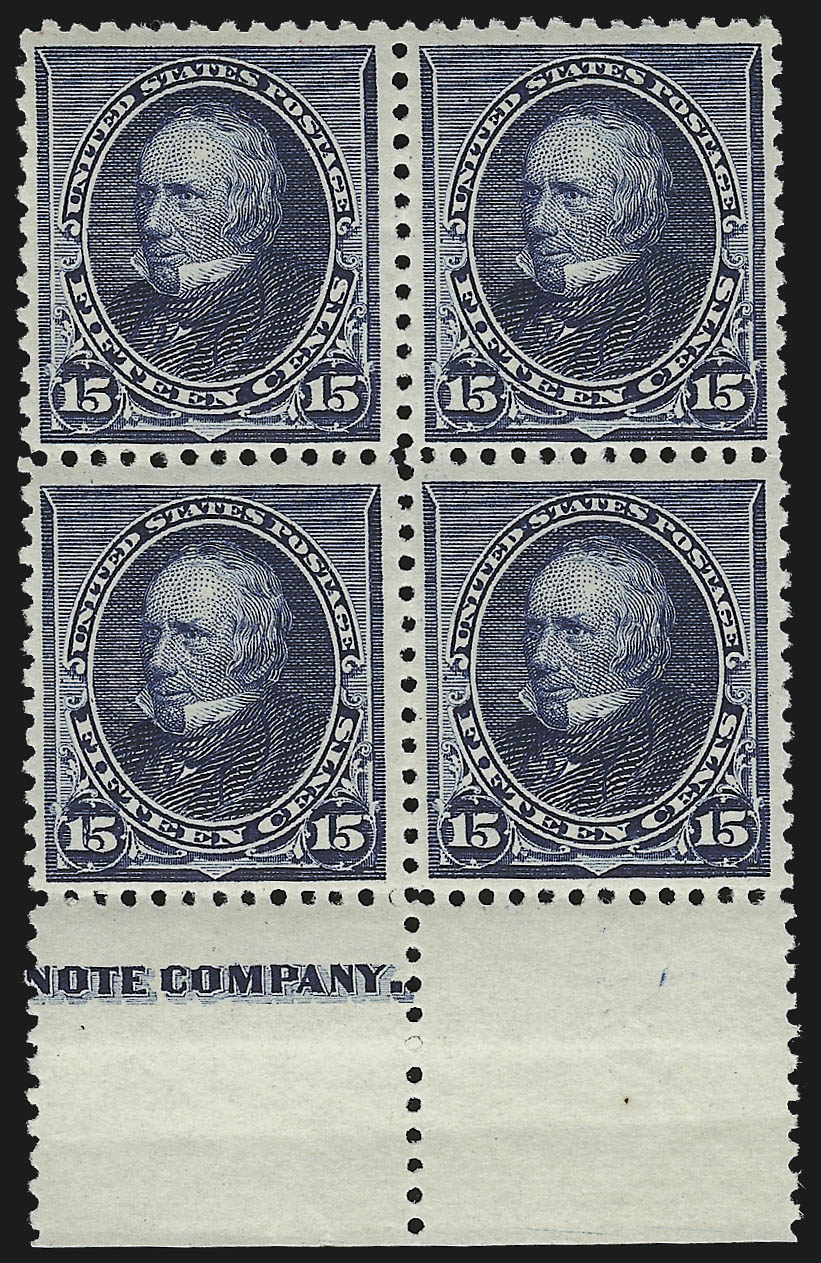 Sale no. 905 — Lot no. 1969 — Siegel Auction Galleries