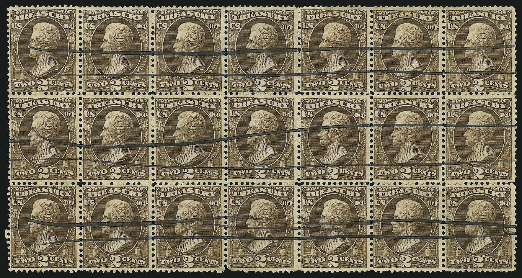 Sale no. 905 — Lot no. 3264 — Siegel Auction Galleries