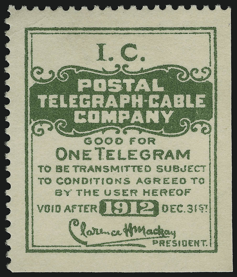 Sale no. 905 — Lot no. 3777 — Siegel Auction Galleries