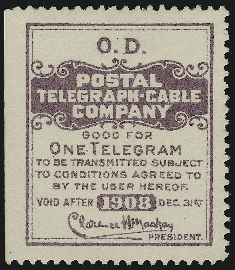 Sale no. 905 — Lot no. 3778 — Siegel Auction Galleries