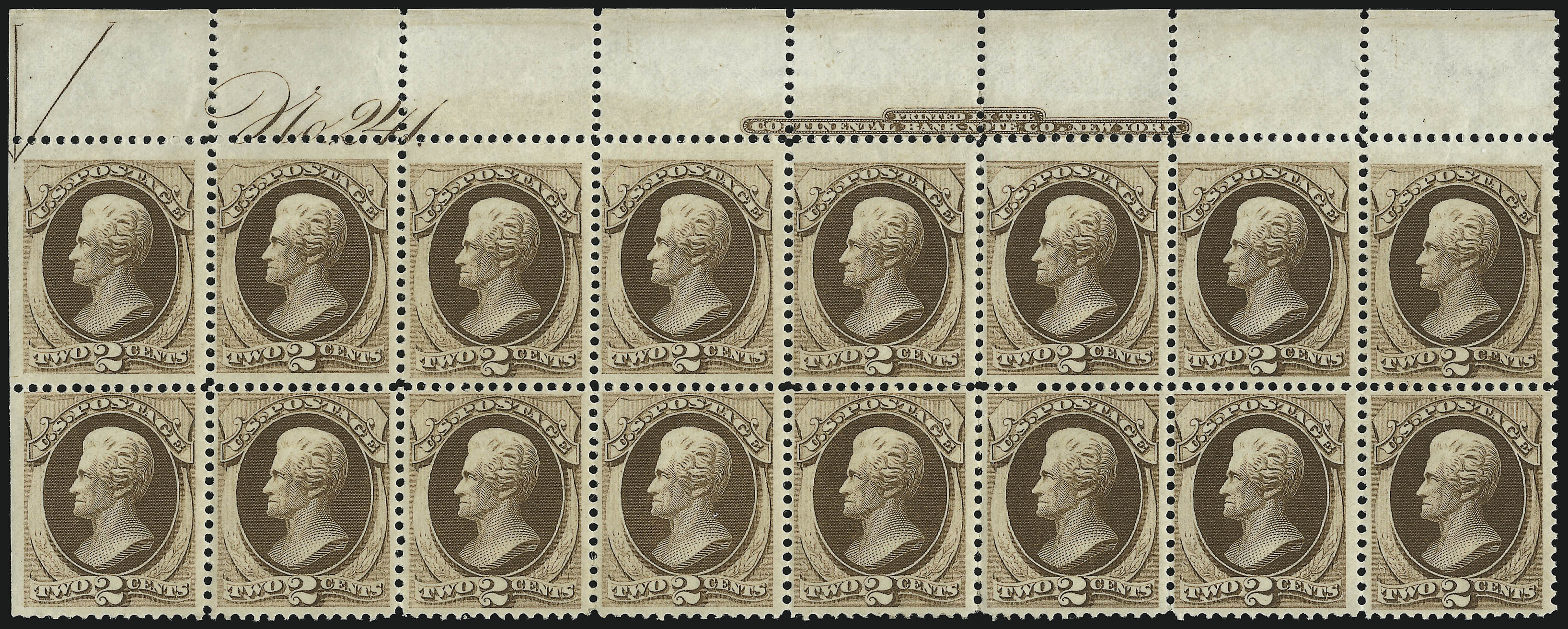 Sale no. 913 — Lot no. 741 — Siegel Auction Galleries