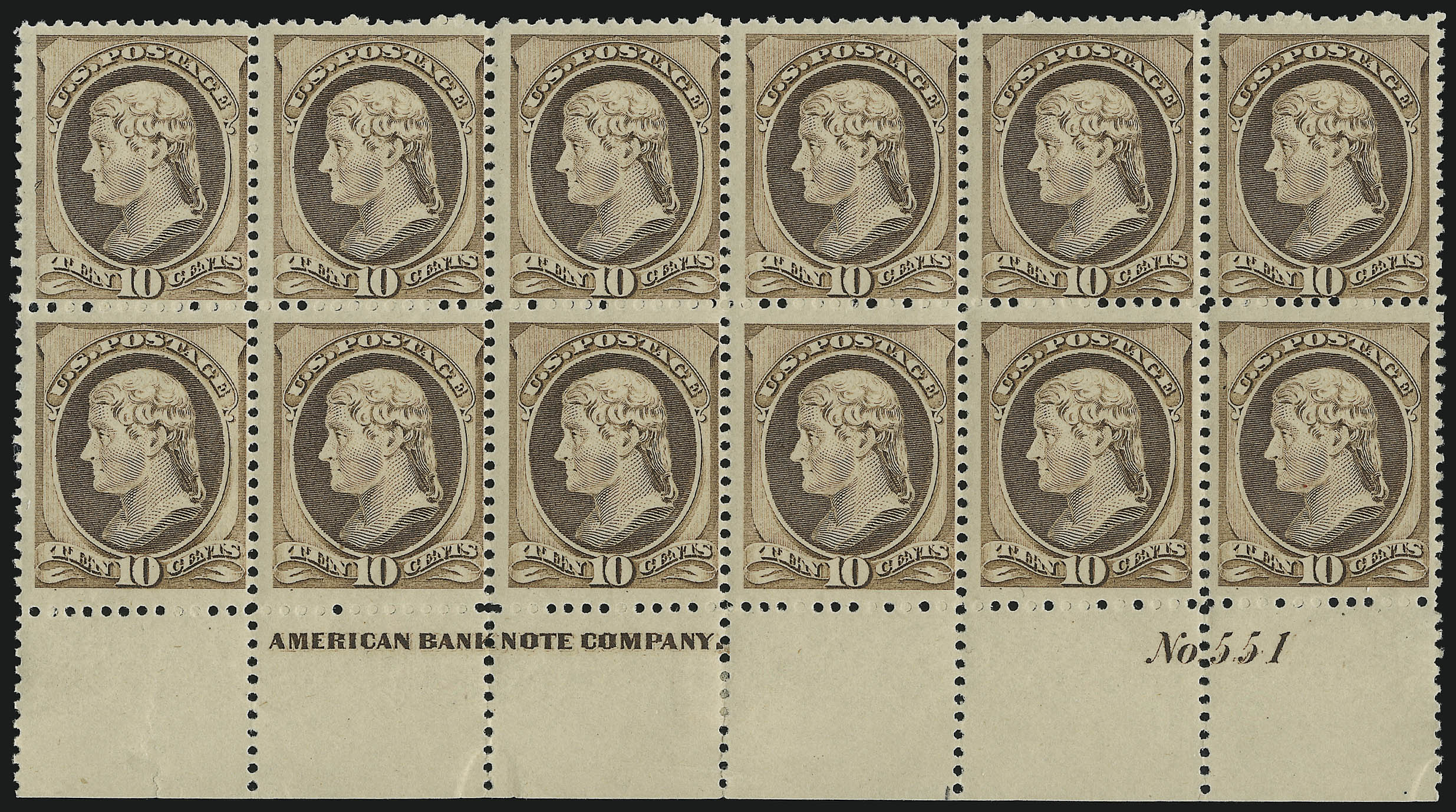 Sale no. 913 — Lot no. 774 — Siegel Auction Galleries