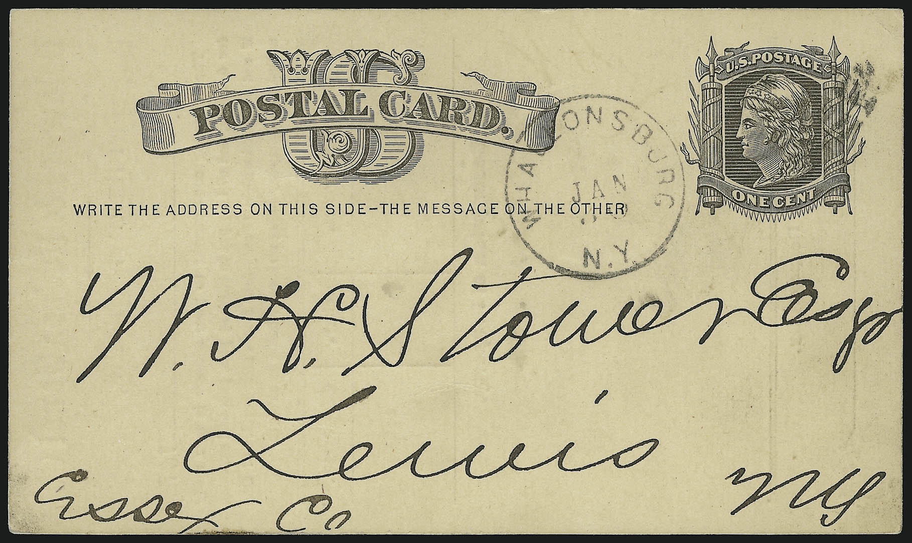 Sale no. 914 — Lot no. 2993 — Siegel Auction Galleries