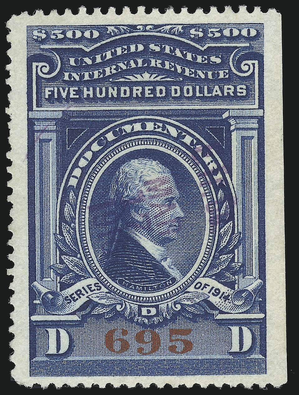 Sale no. 914 — Lot no. 3095 — Siegel Auction Galleries