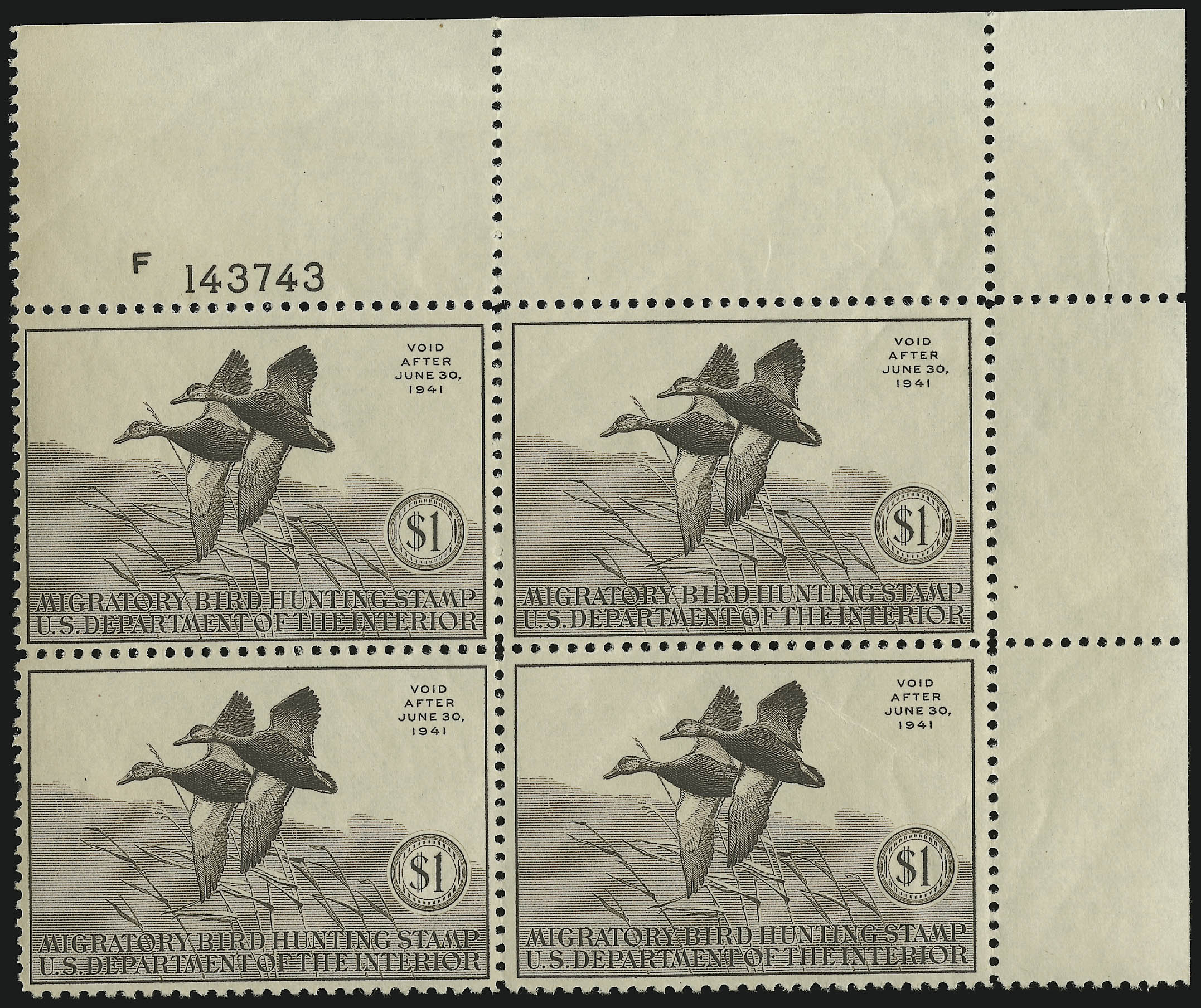 Sale no. 914 — Lot no. 3162 — Siegel Auction Galleries