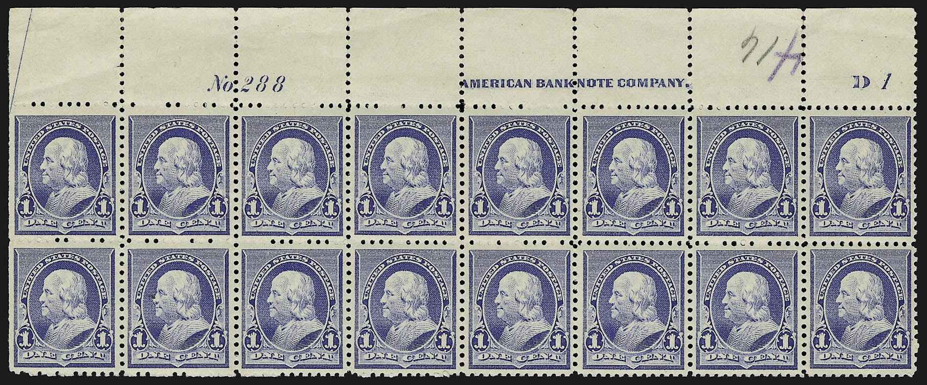 Sale no. 914 — Lot no. 905 — Siegel Auction Galleries