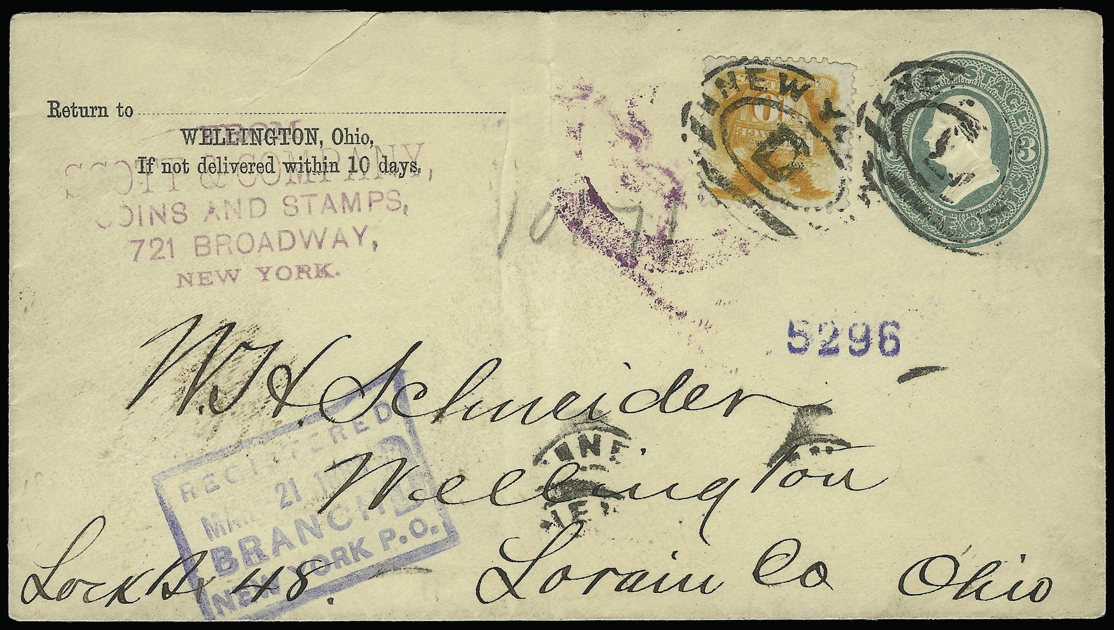 Sale no. 920 — Lot no. 104 — Siegel Auction Galleries