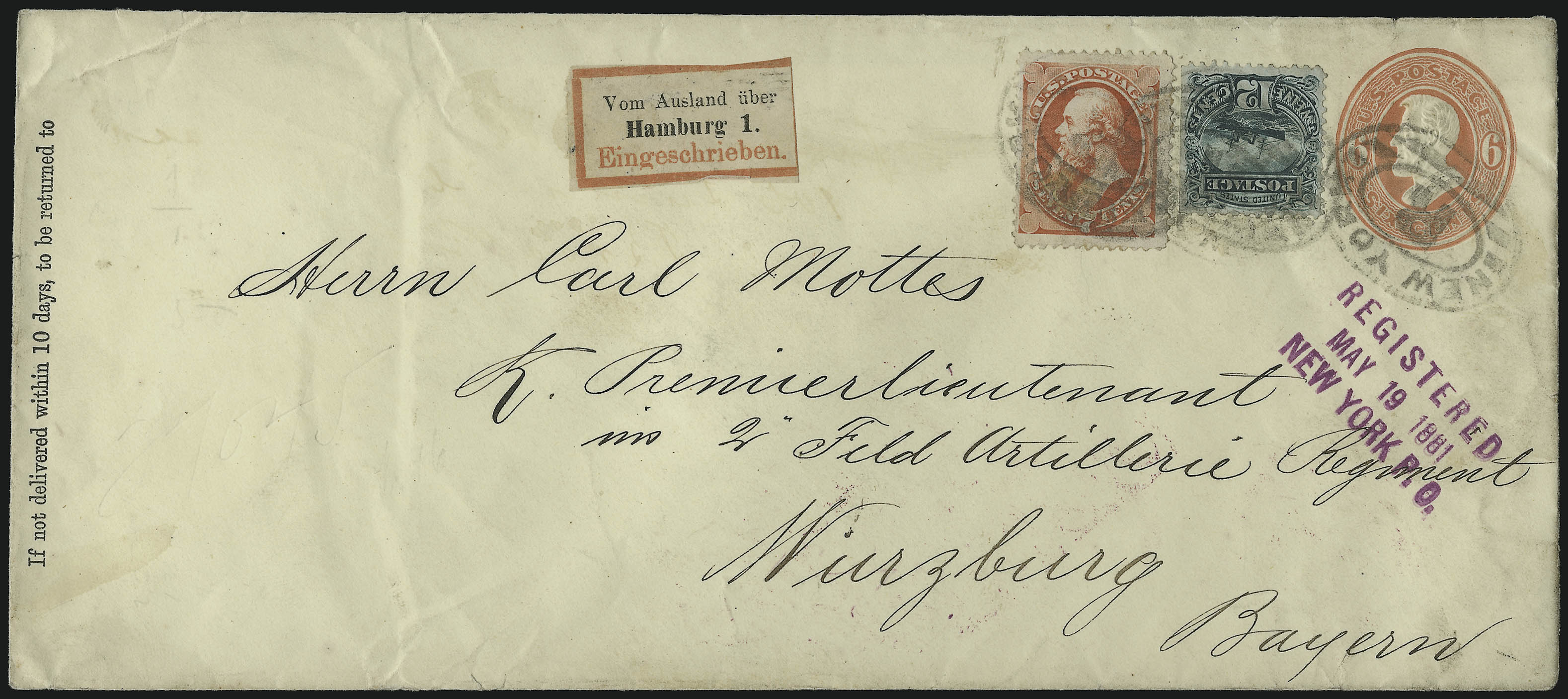 Sale no. 920 — Lot no. 105 — Siegel Auction Galleries