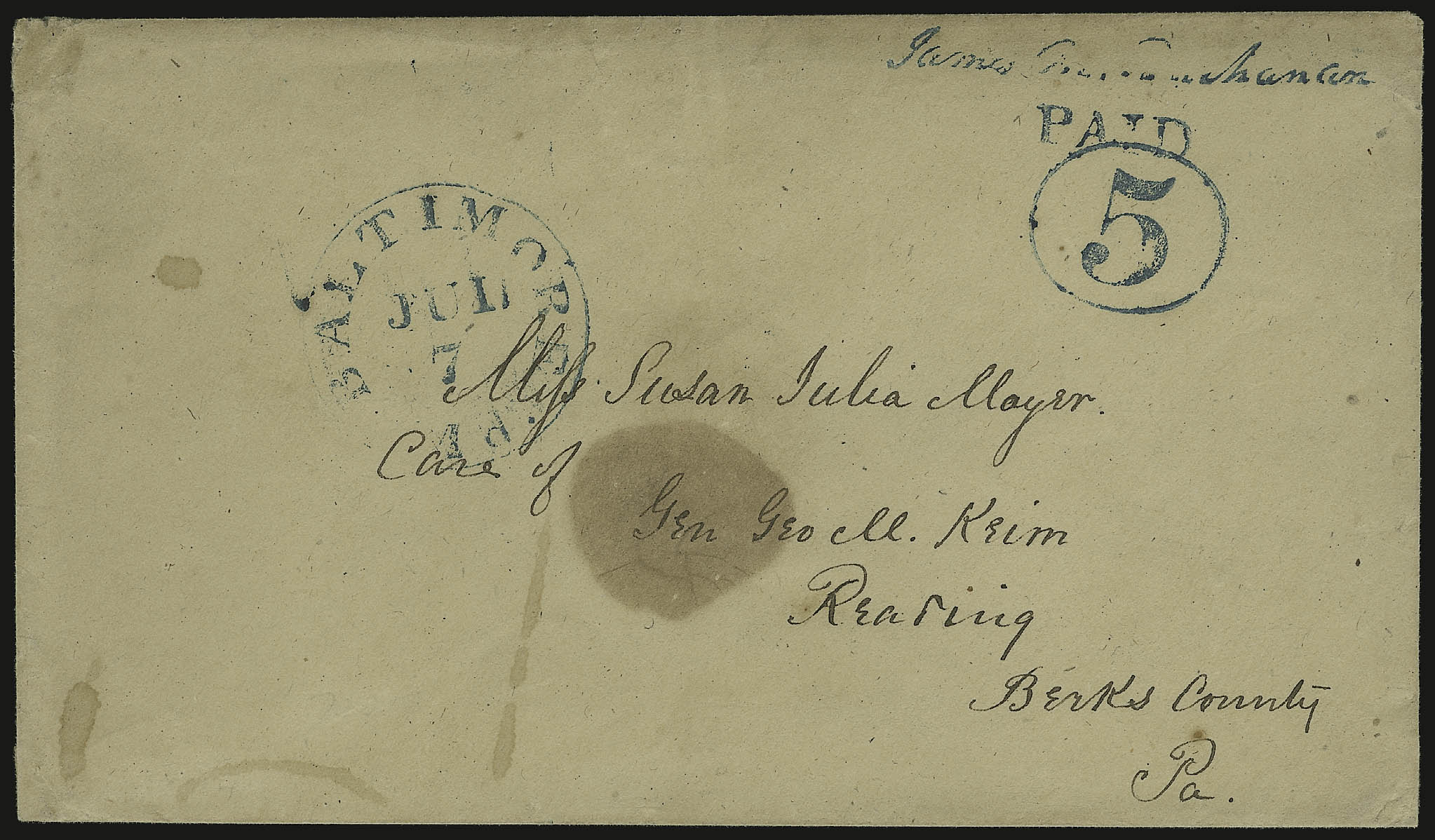 Sale no. 937 — Lot no. 2 — Siegel Auction Galleries