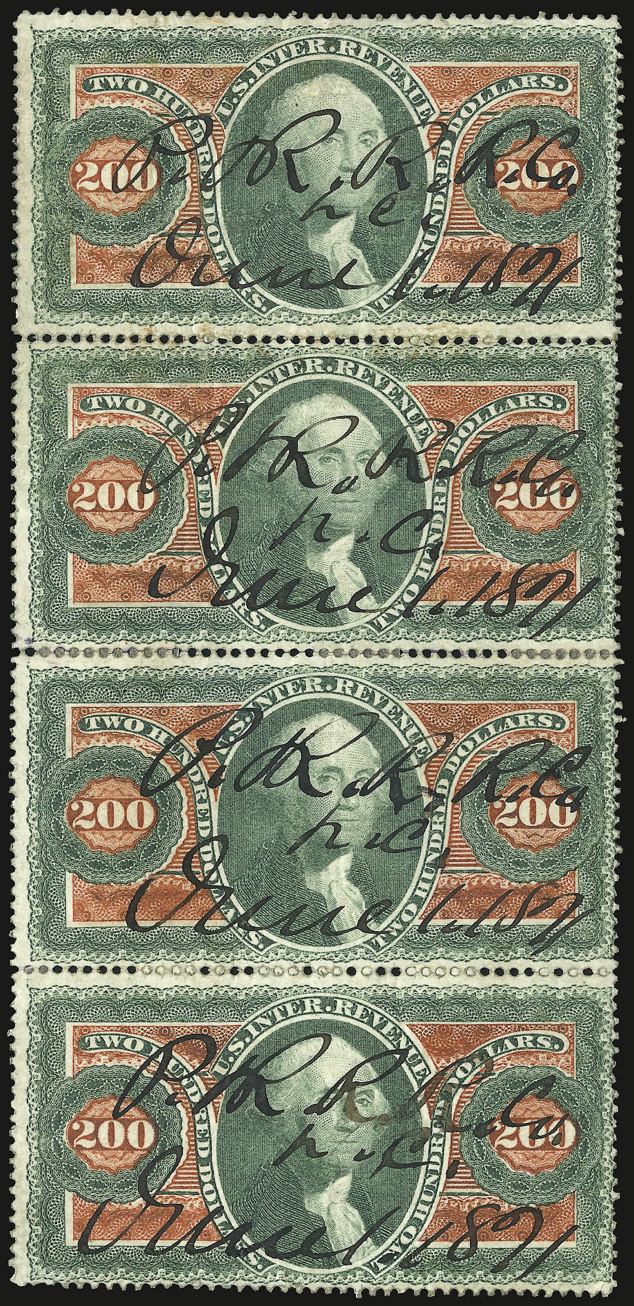 Sale no. 937 — Lot no. 332 — Siegel Auction Galleries