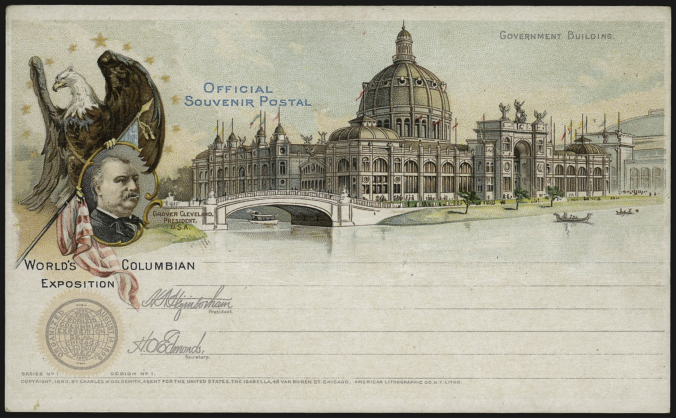 Sale no. 938 — Lot no. 1362 — Siegel Auction Galleries