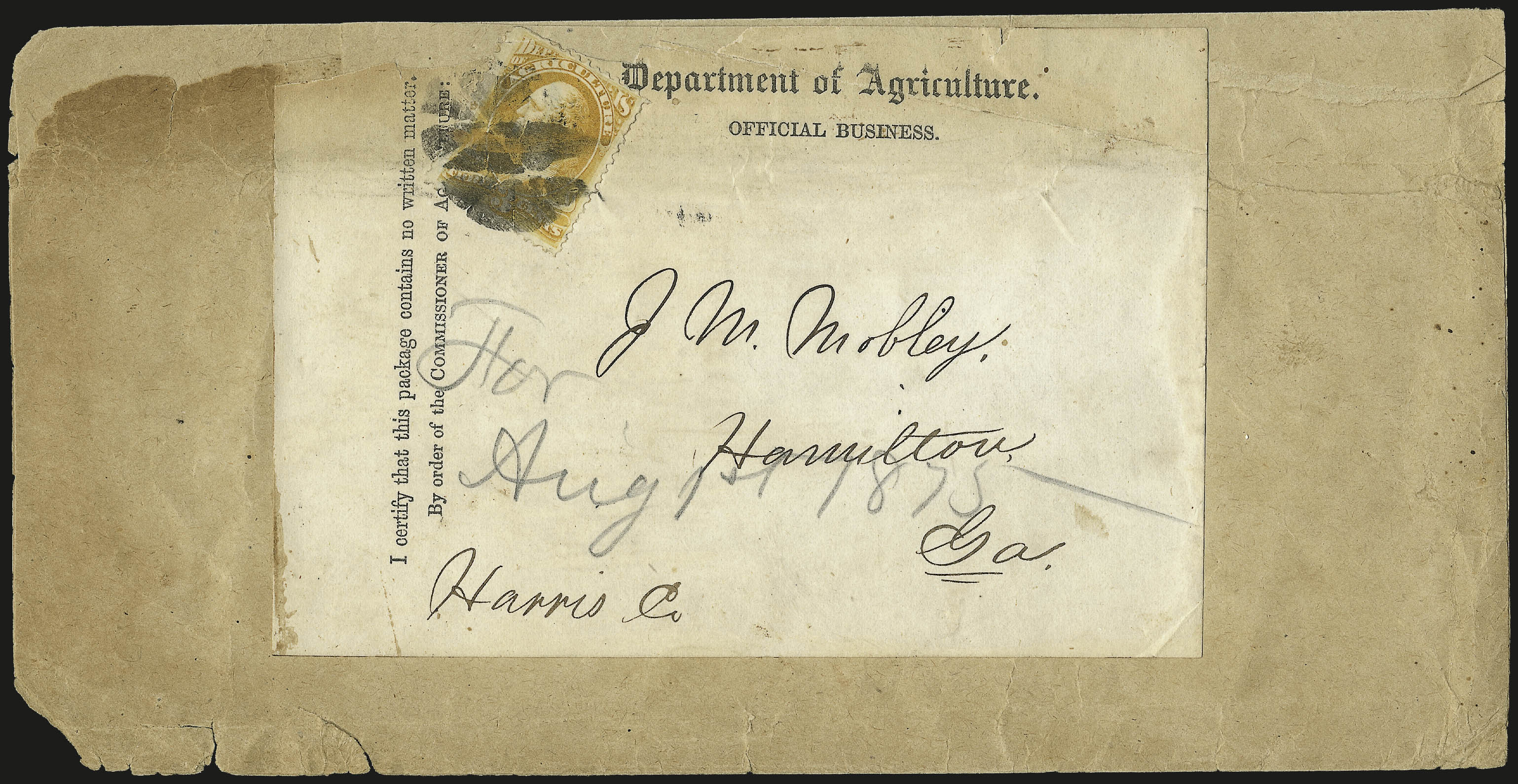 Sale no. 953 — Lot no. 1562 — Siegel Auction Galleries