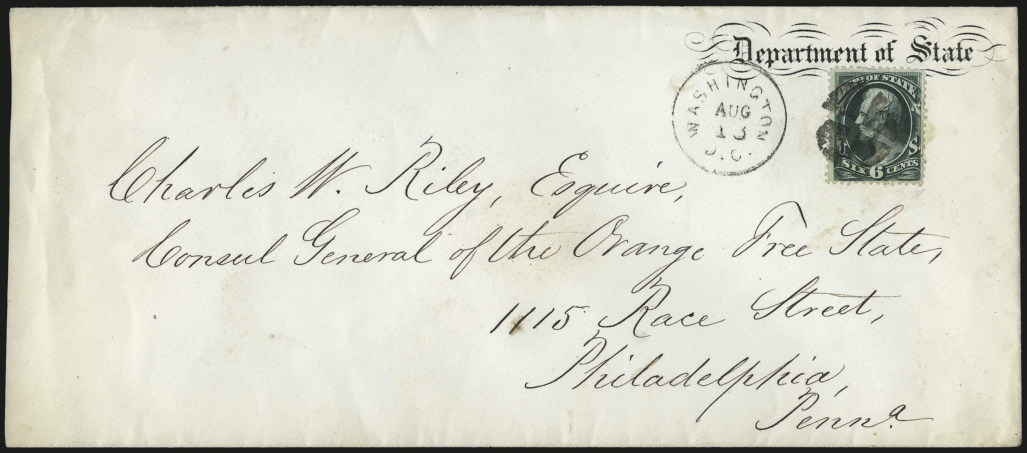 Sale no. 953 — Lot no. 1595 — Siegel Auction Galleries