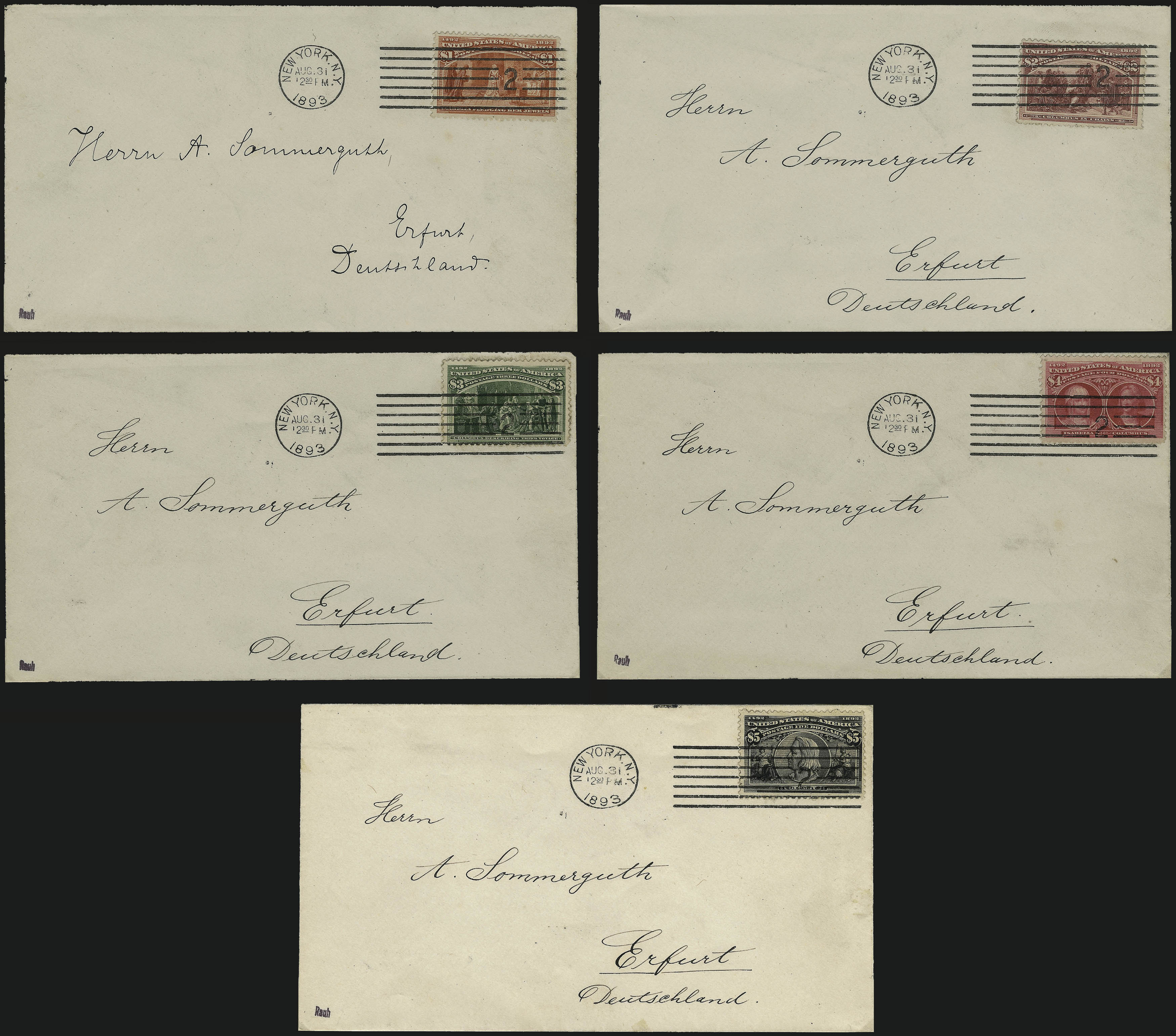 Sale no. 958 — Lot no. 623 — Siegel Auction Galleries