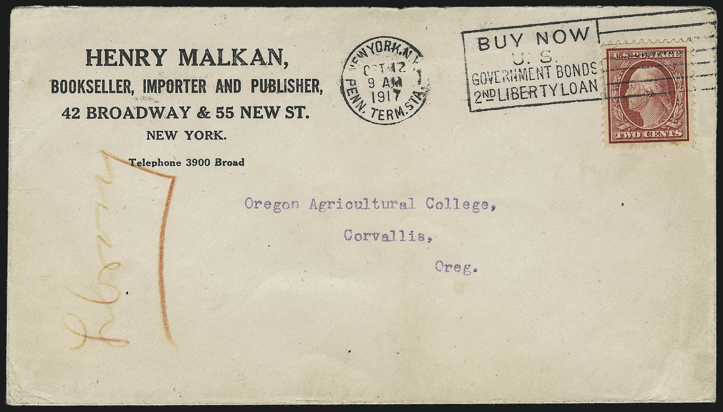 Sale no. 958 — Lot no. 696 — Siegel Auction Galleries