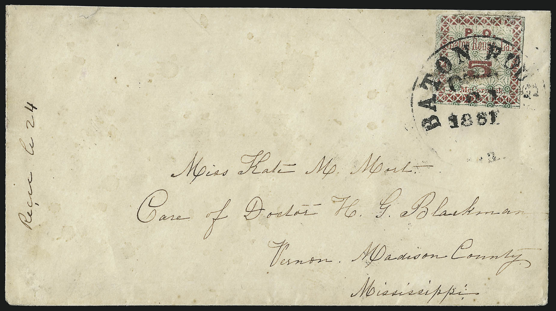 Sale no. 958 — Lot no. 784 — Siegel Auction Galleries