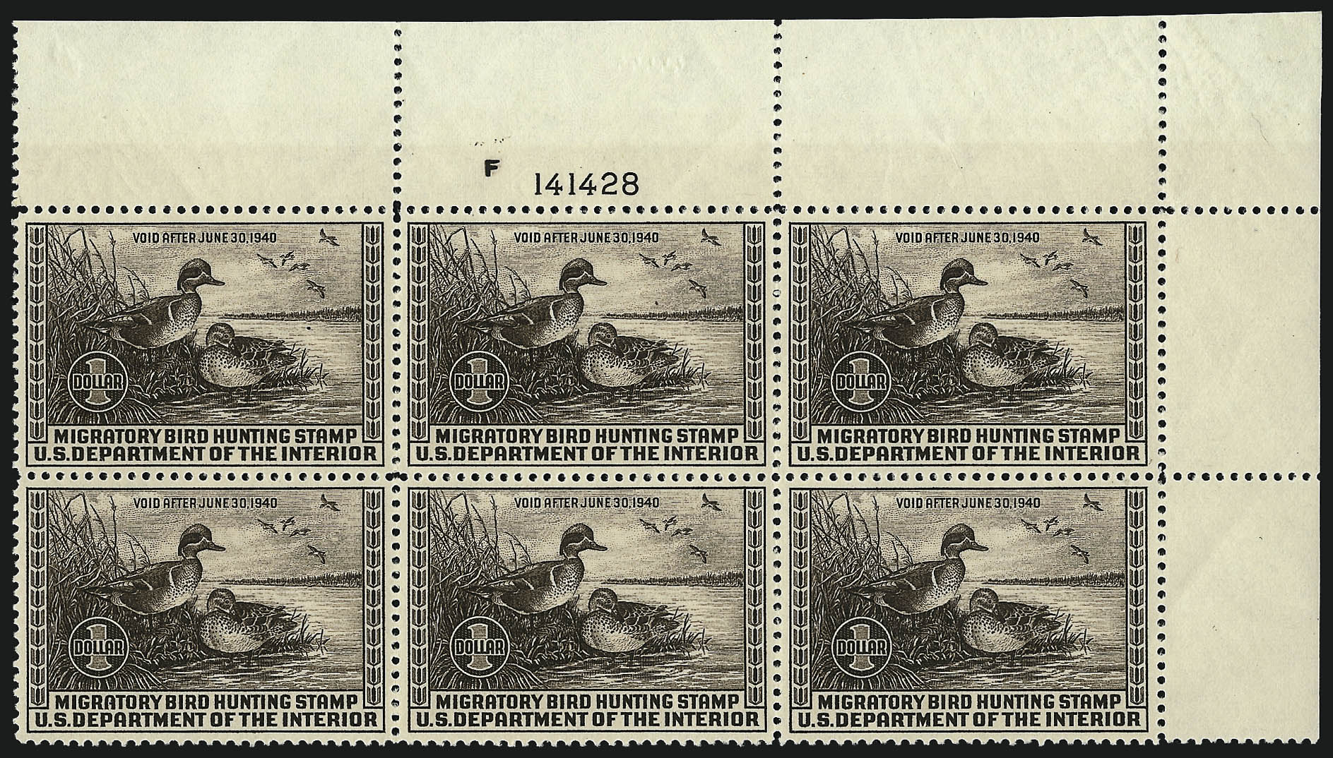 Sale no. 962 — Lot no. 3070 — Siegel Auction Galleries