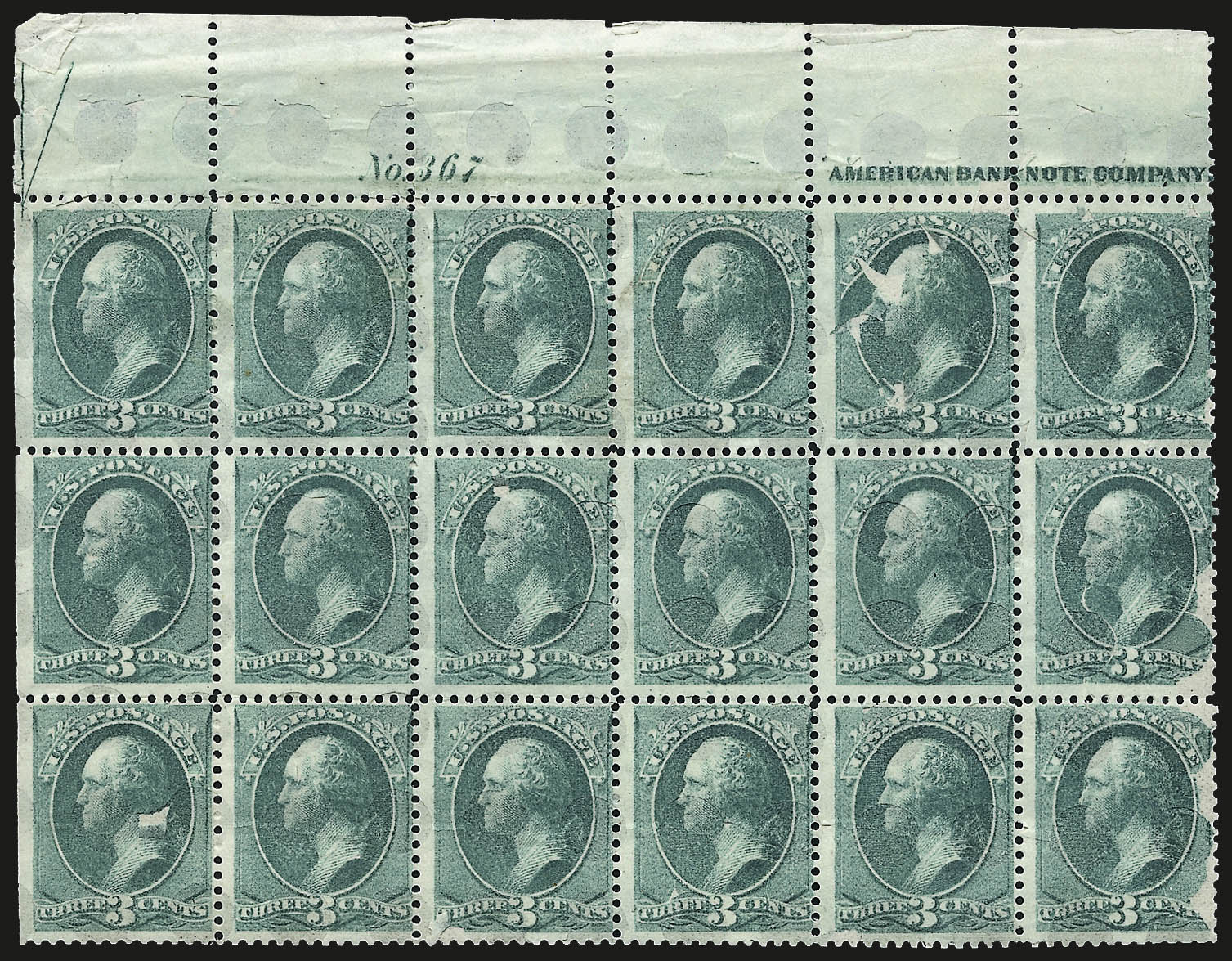 Sale no. 967 — Lot no. 4030 — Siegel Auction Galleries