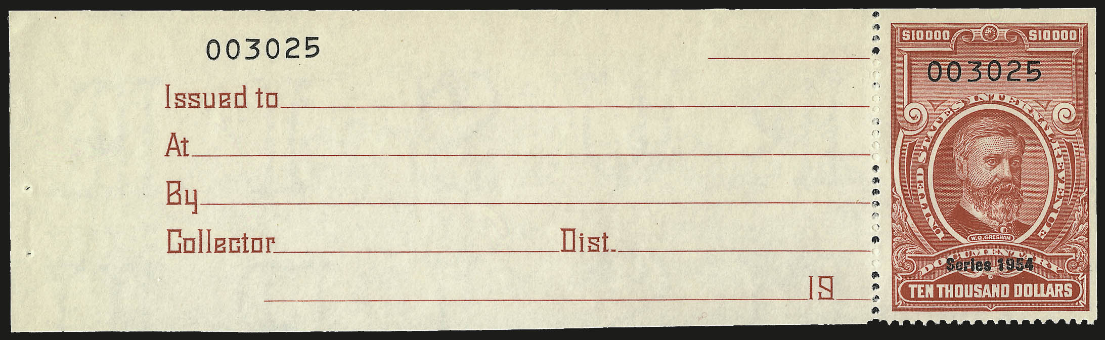 Sale no. 967 — Lot no. 5261 — Siegel Auction Galleries