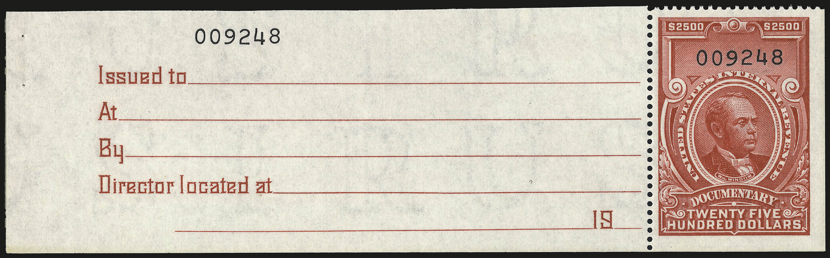 Sale no. 967 — Lot no. 5264 — Siegel Auction Galleries