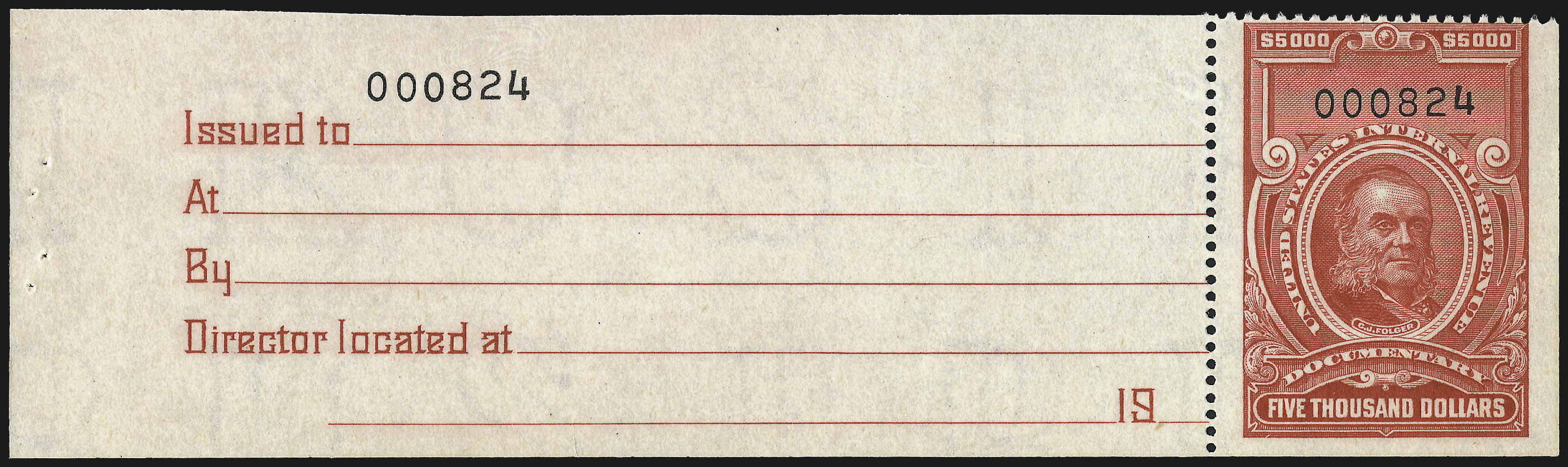 Sale no. 967 — Lot no. 5265 — Siegel Auction Galleries