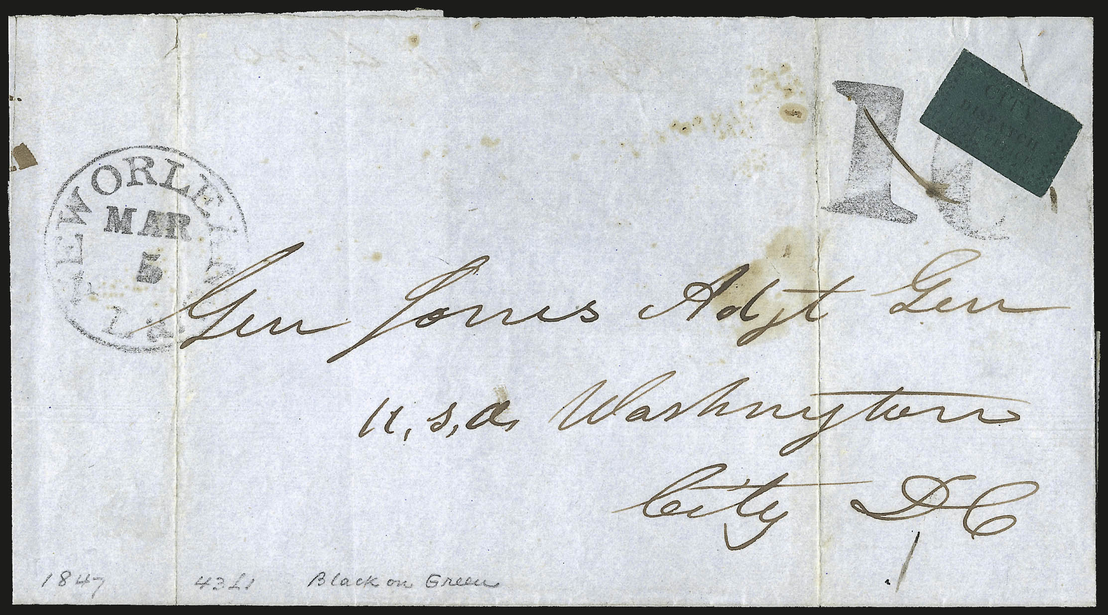 Sale no. 973 — Lot no. 286 — Siegel Auction Galleries