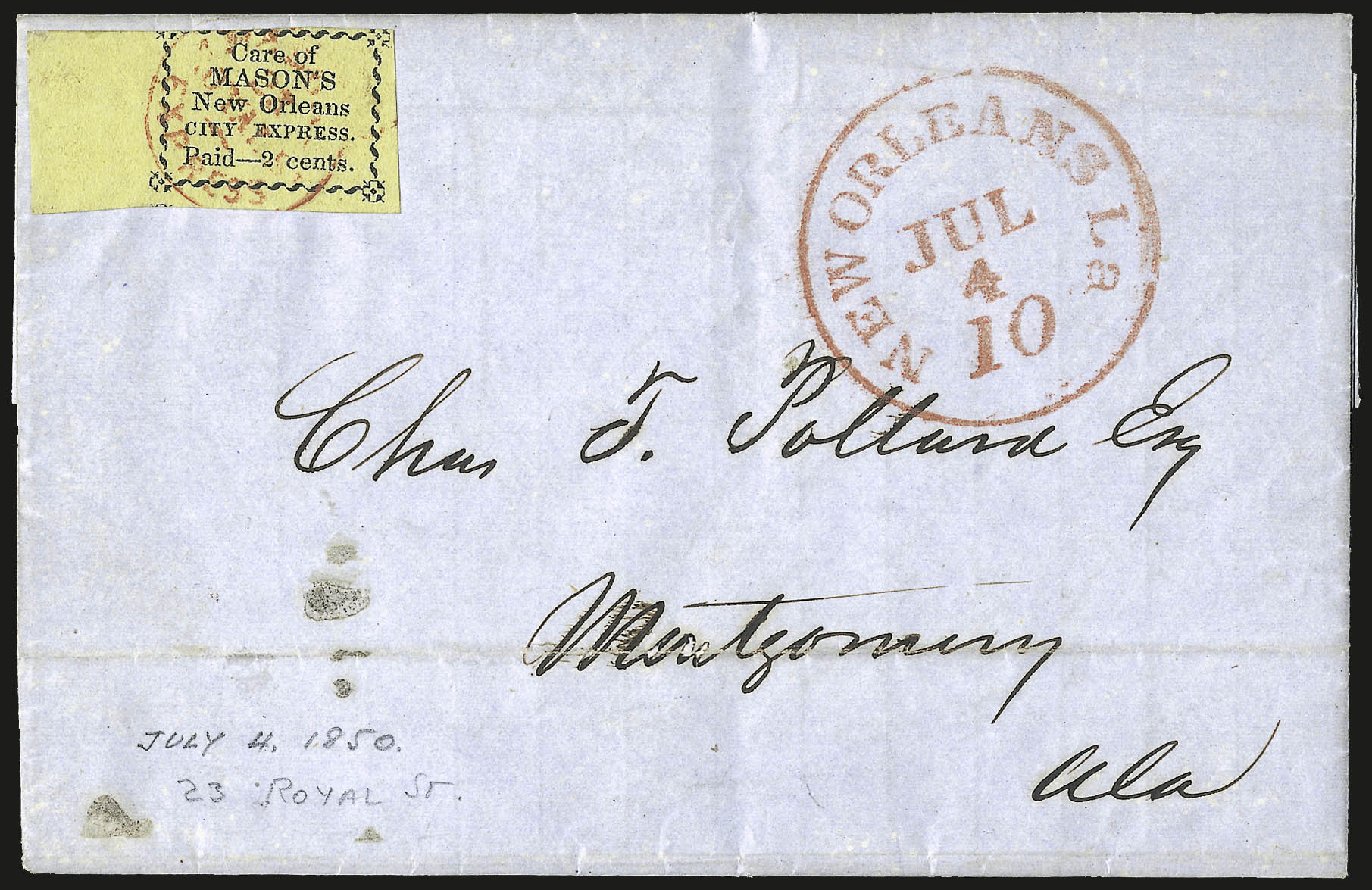 Sale no. 973 — Lot no. 292 — Siegel Auction Galleries