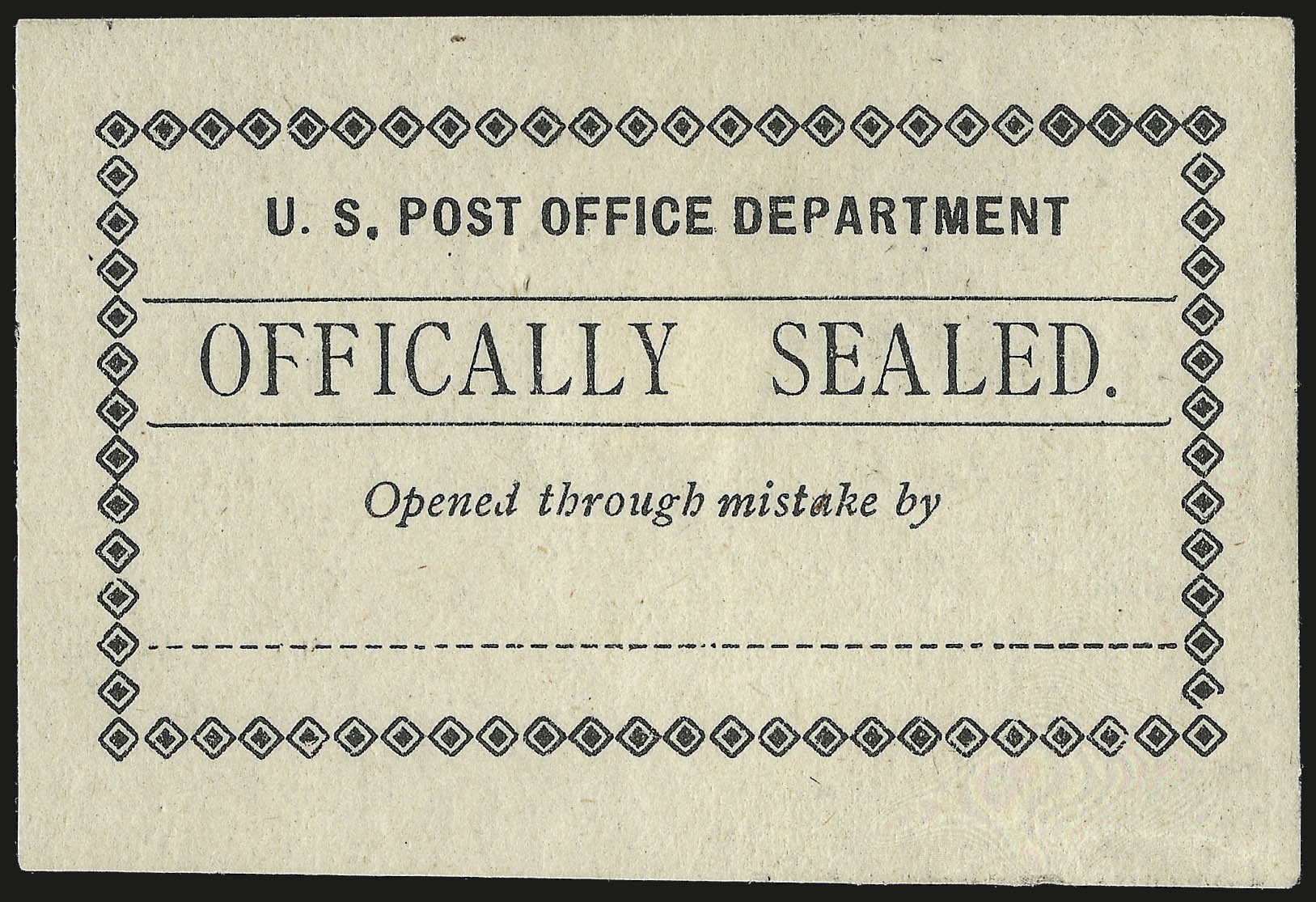 Sale no. 976 — Lot no. 2629 — Siegel Auction Galleries