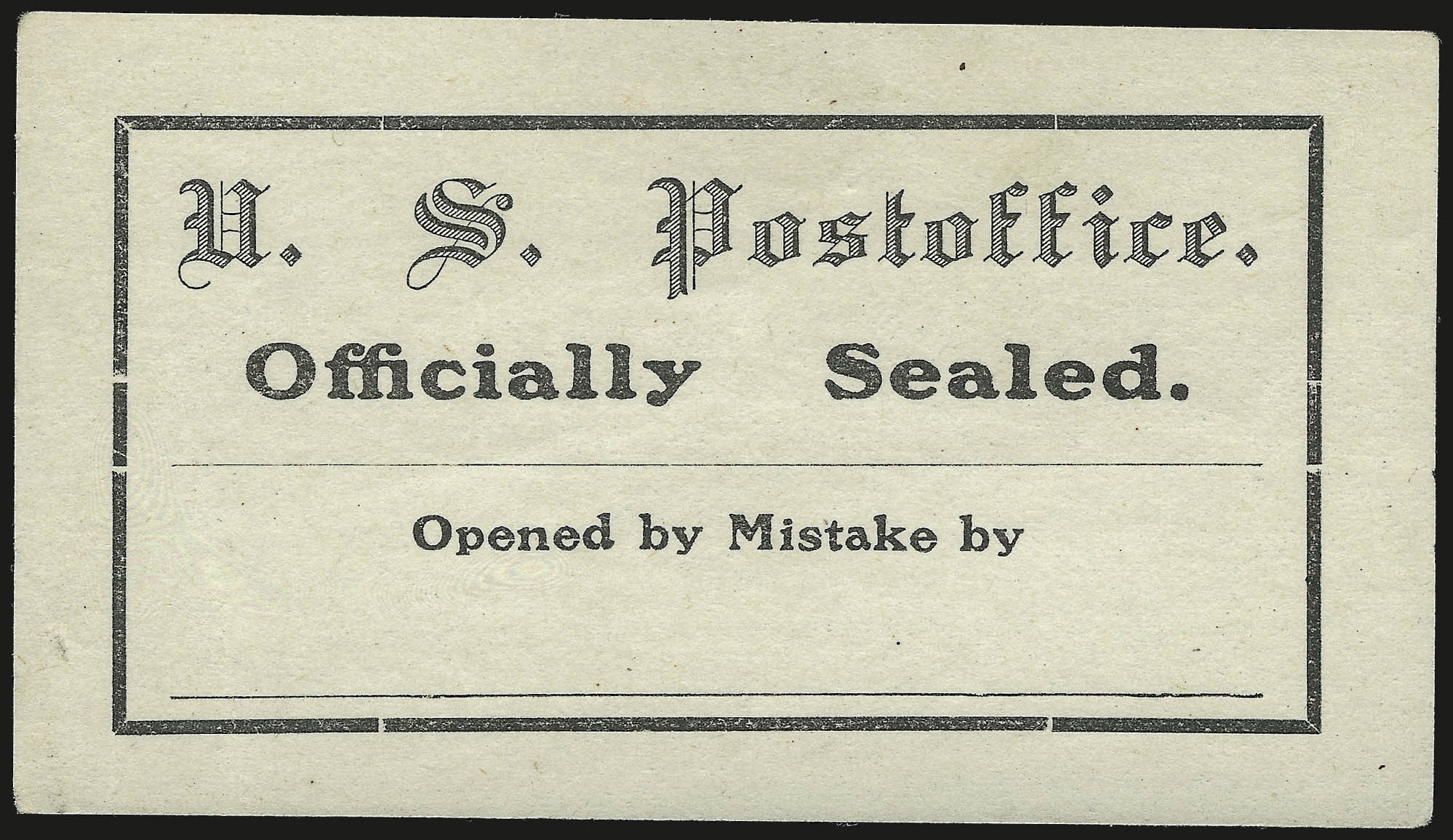 Sale no. 976 — Lot no. 2641 — Siegel Auction Galleries