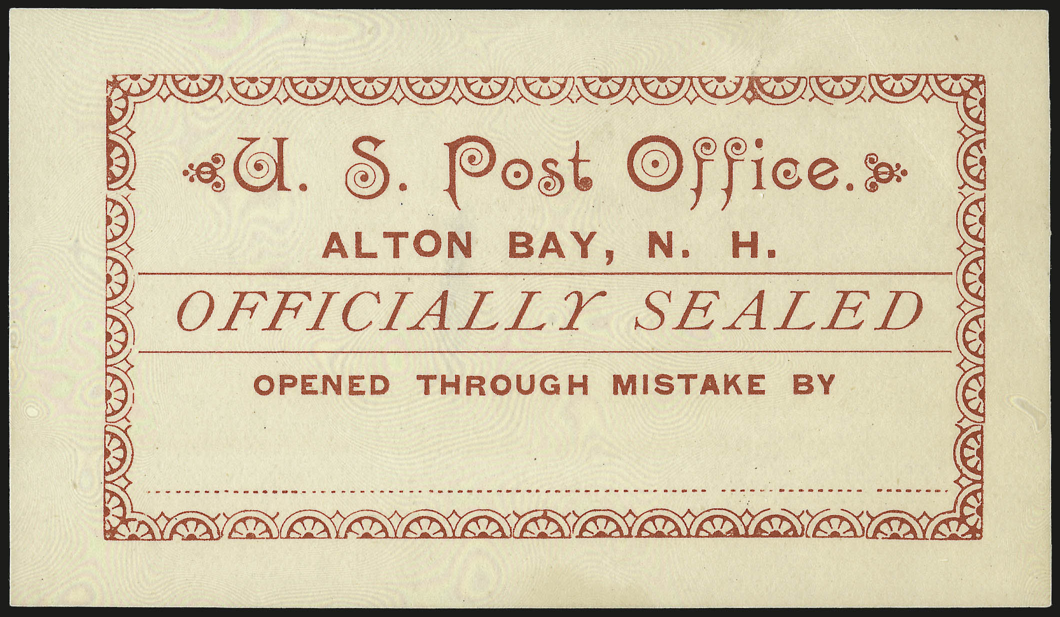 Sale no. 976 — Lot no. 2648 — Siegel Auction Galleries