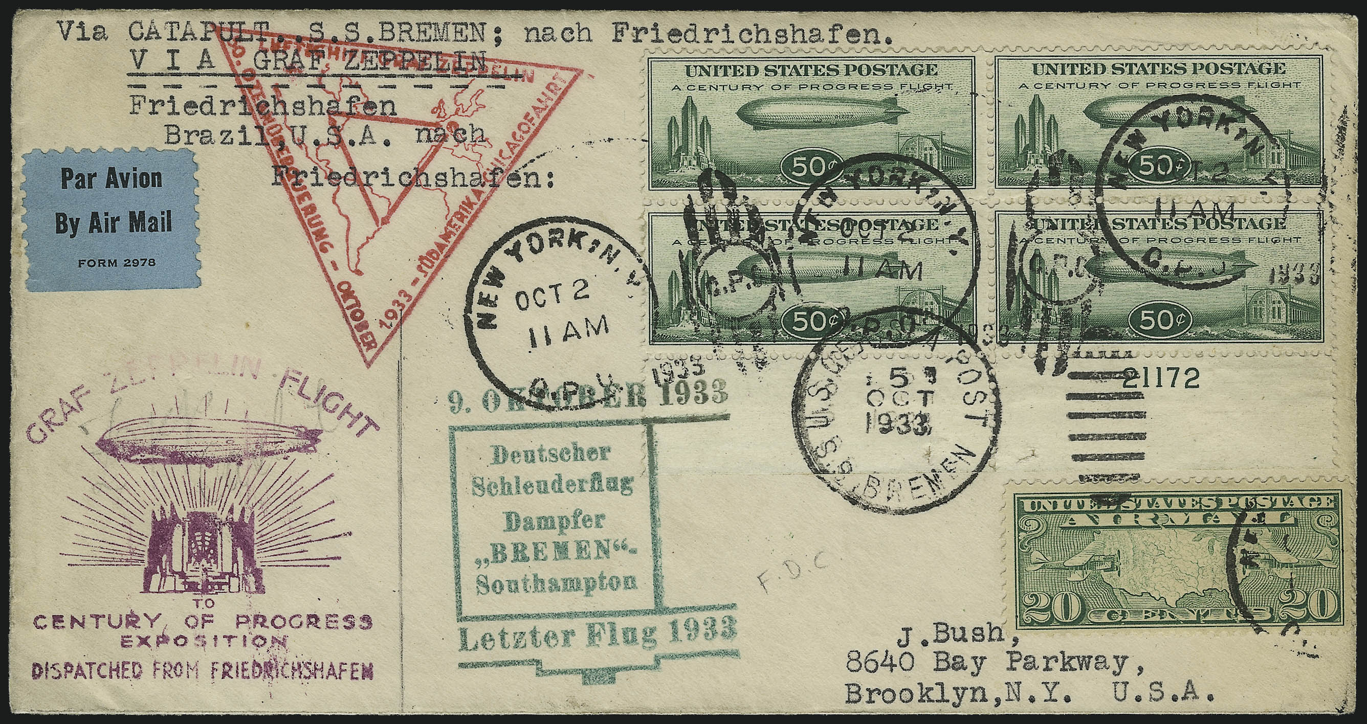 Sale no. 1003 — Lot no. 5099 — Siegel Auction Galleries