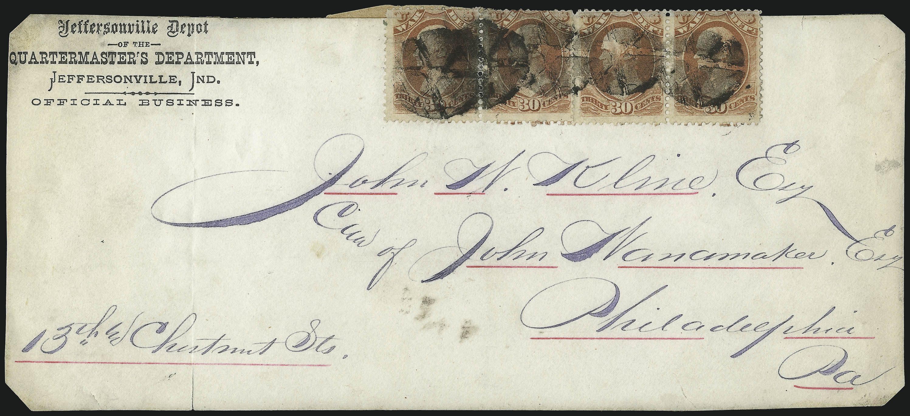 Sale no. 1003 — Lot no. 5524 — Siegel Auction Galleries