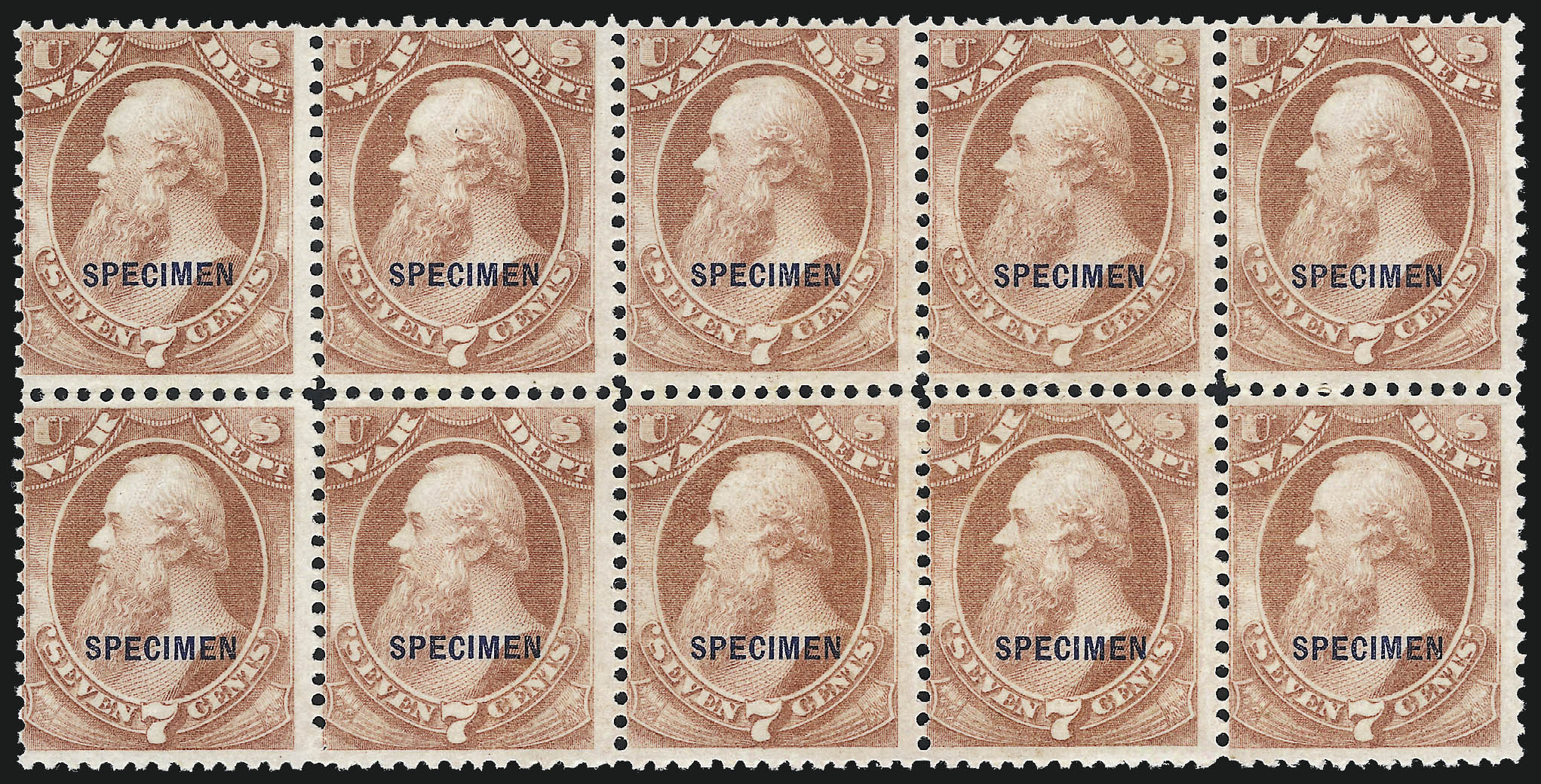 Sale no. 1003 — Lot no. 5550 — Siegel Auction Galleries