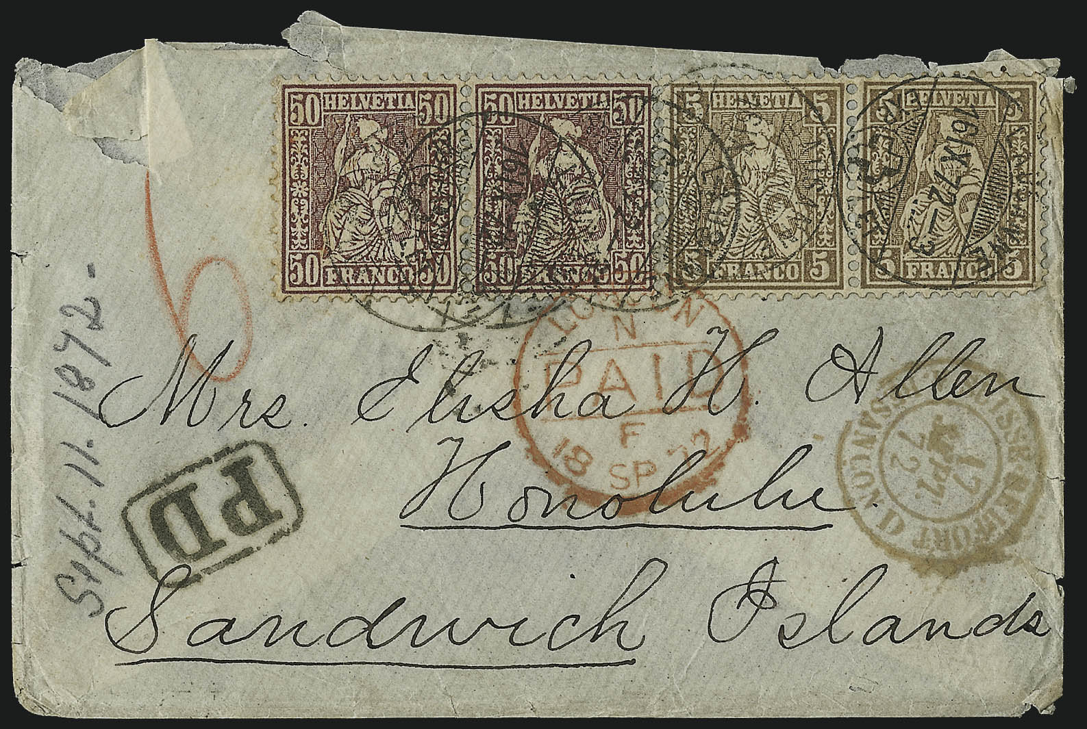 Sale no. 1003 — Lot no. 5640 — Siegel Auction Galleries