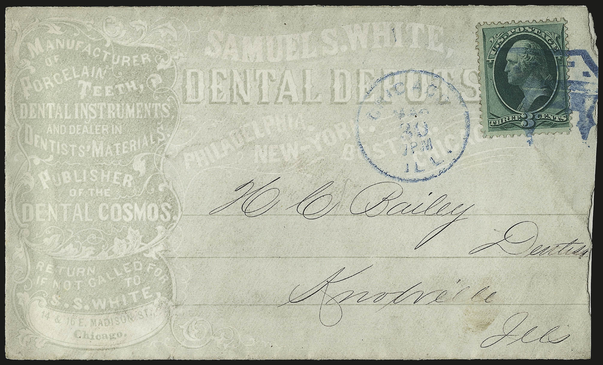 Sale no. 989 — Lot no. 142 — Siegel Auction Galleries