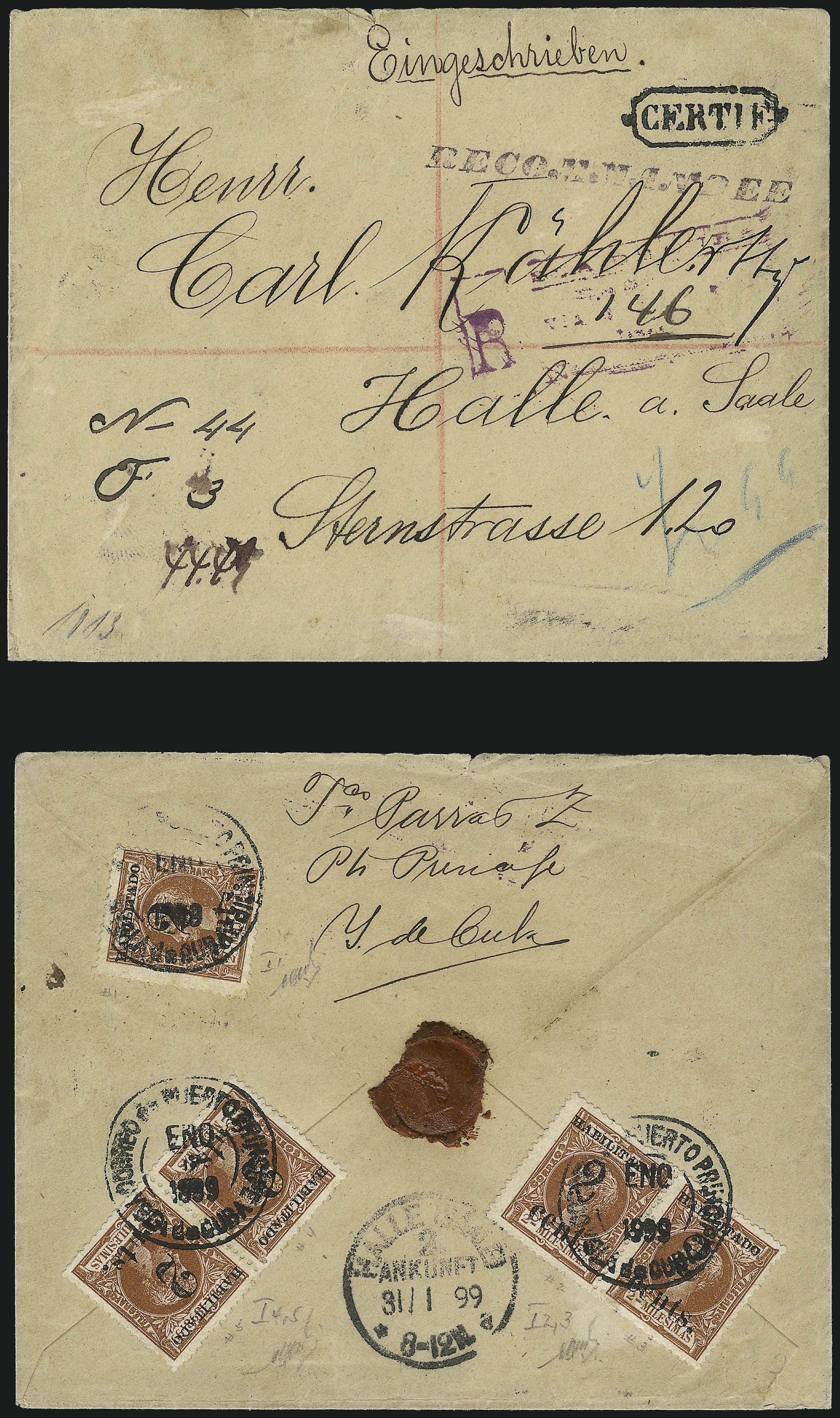 Sale no. 989 — Lot no. 226 — Siegel Auction Galleries