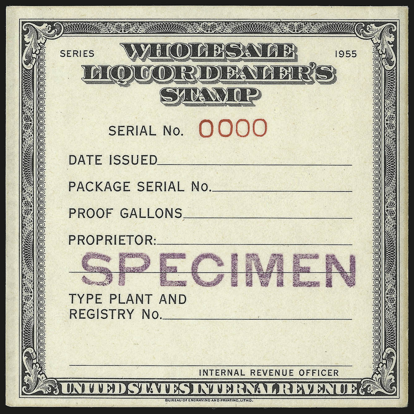 Sale no. 992 — Lot no. 2691 — Siegel Auction Galleries