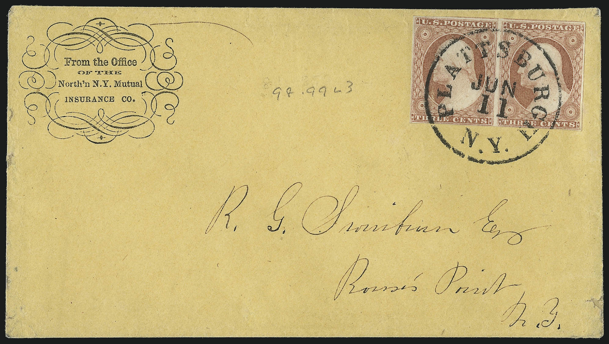 Sale no. 996 — Lot no. 3085 — Siegel Auction Galleries