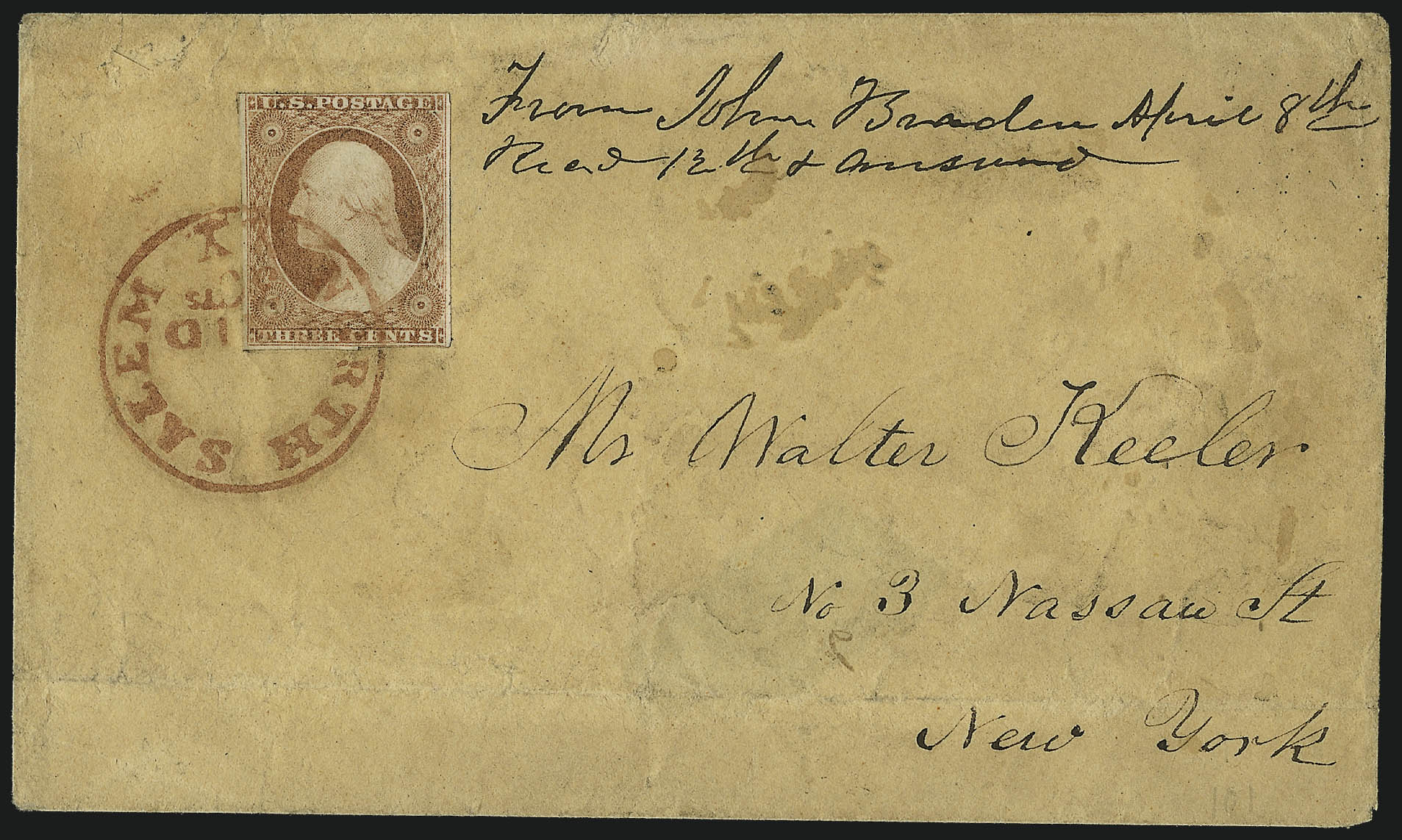 Sale no. 996 — Lot no. 3124 — Siegel Auction Galleries