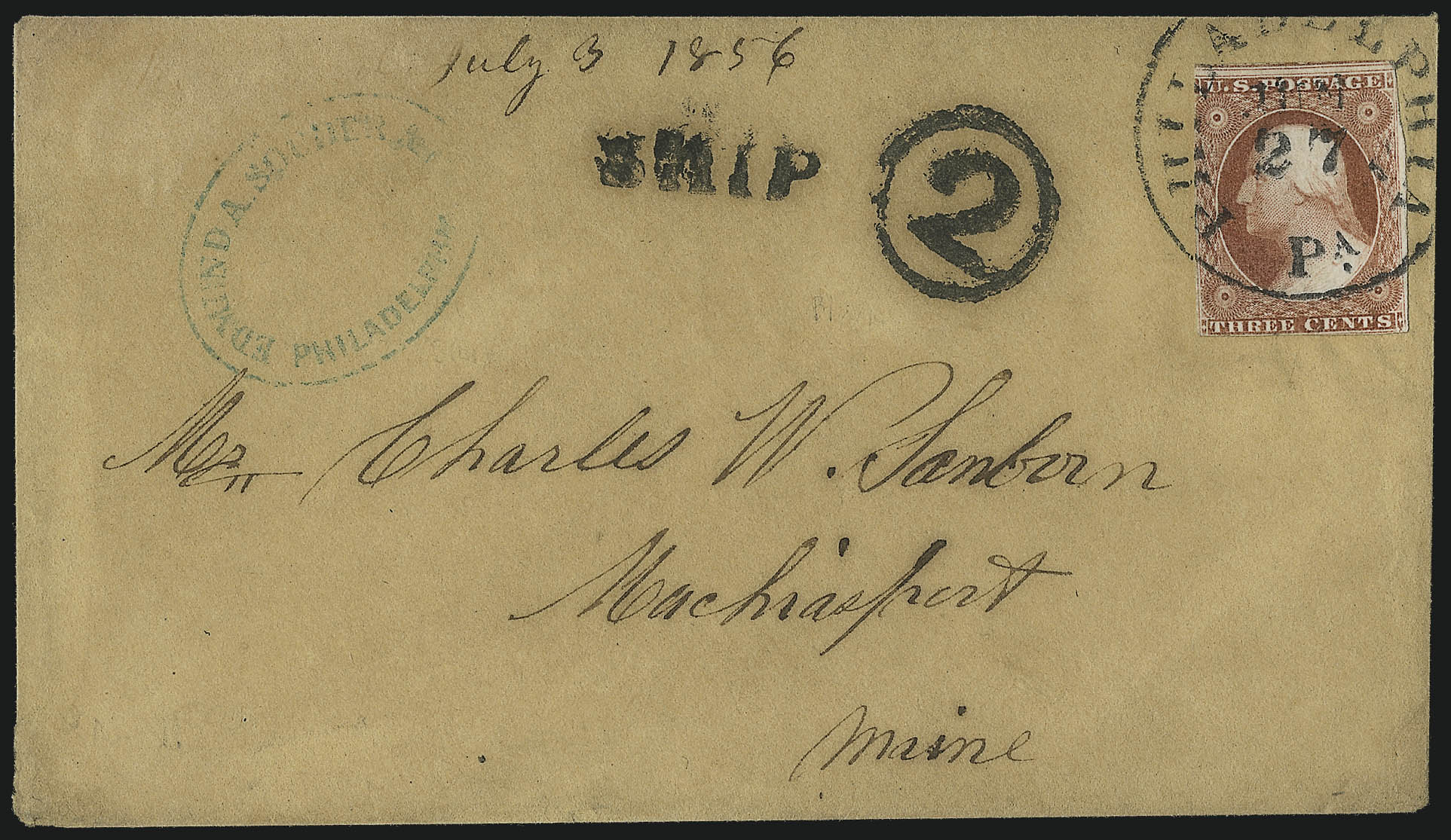 Sale no. 996 — Lot no. 3135 — Siegel Auction Galleries