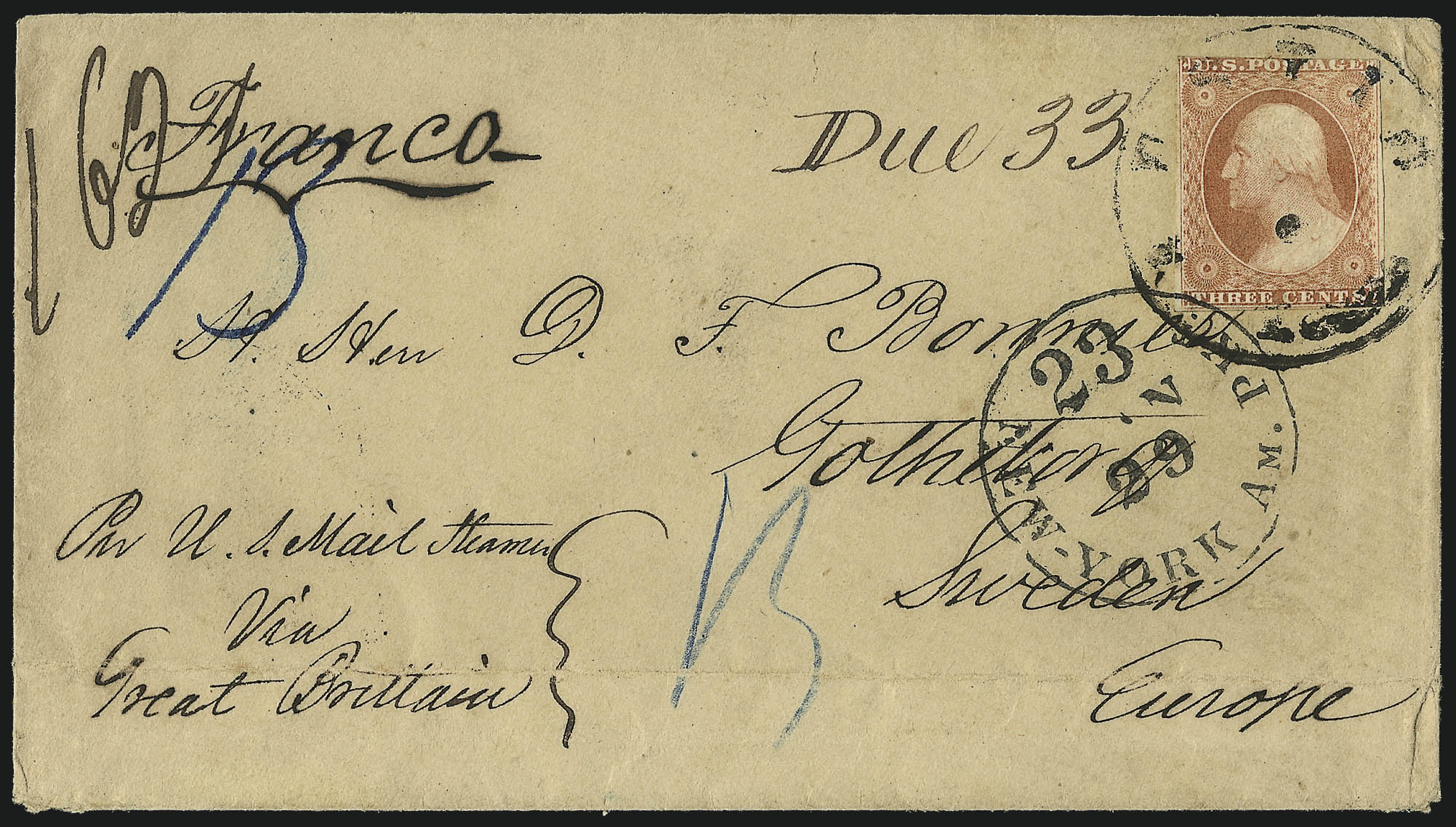 Sale no. 996 — Lot no. 3155 — Siegel Auction Galleries