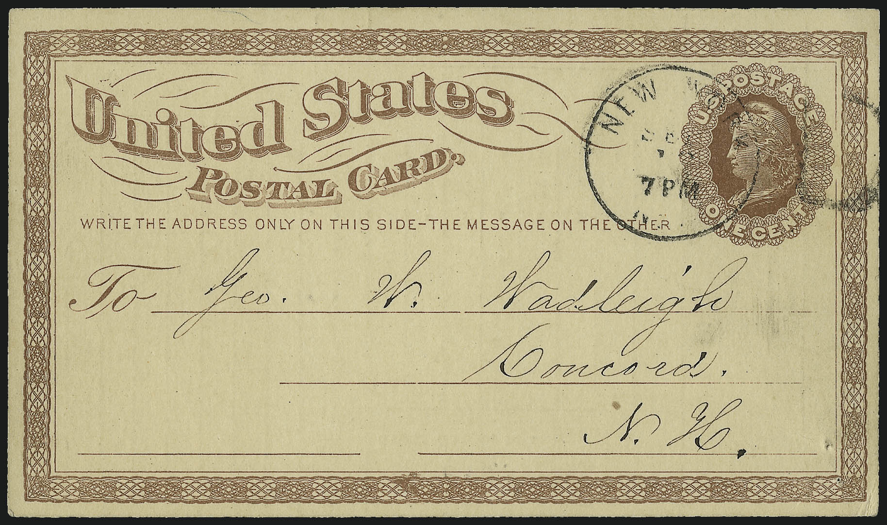 Sale no. 997 — Lot no. 6371 — Siegel Auction Galleries