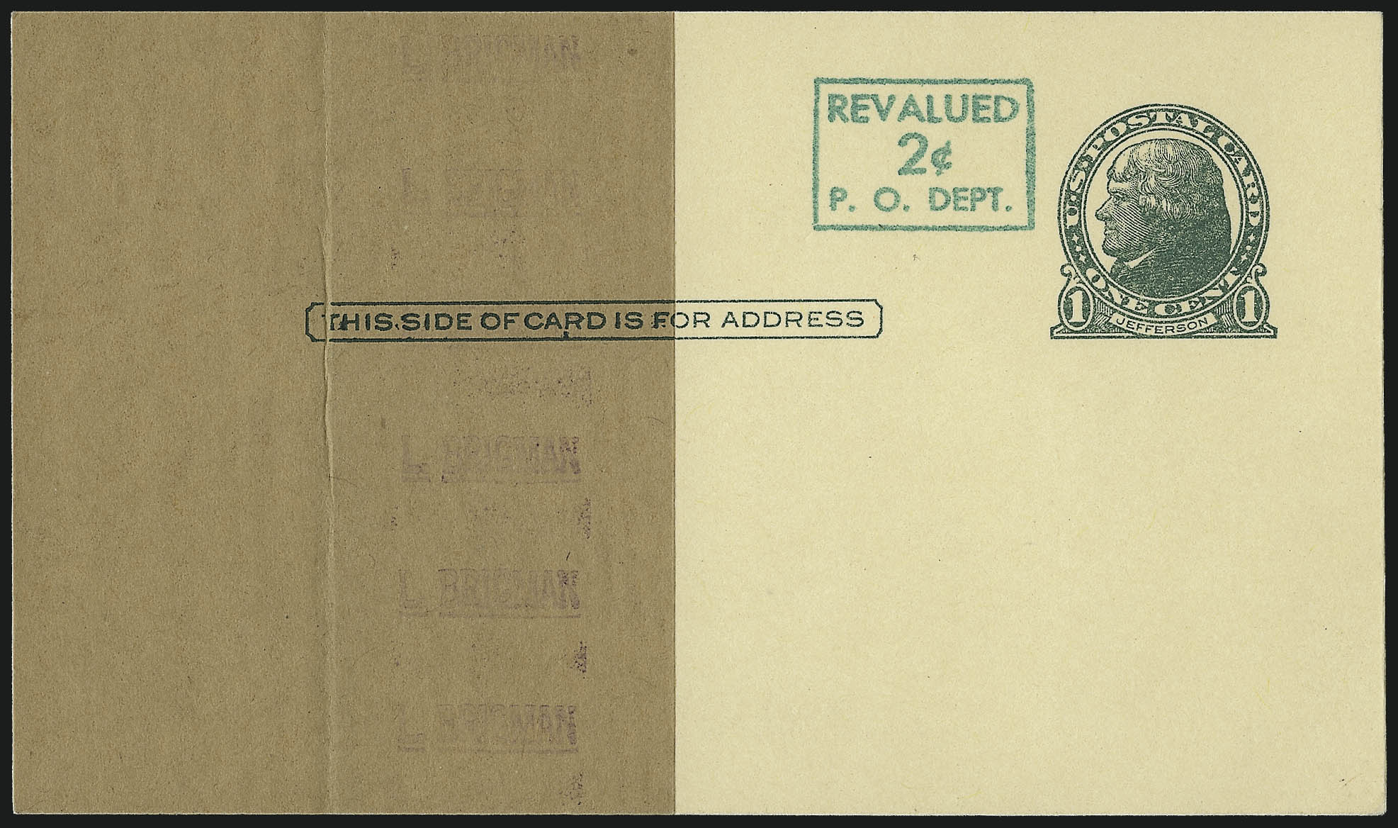 Sale no. 997 — Lot no. 6447 — Siegel Auction Galleries