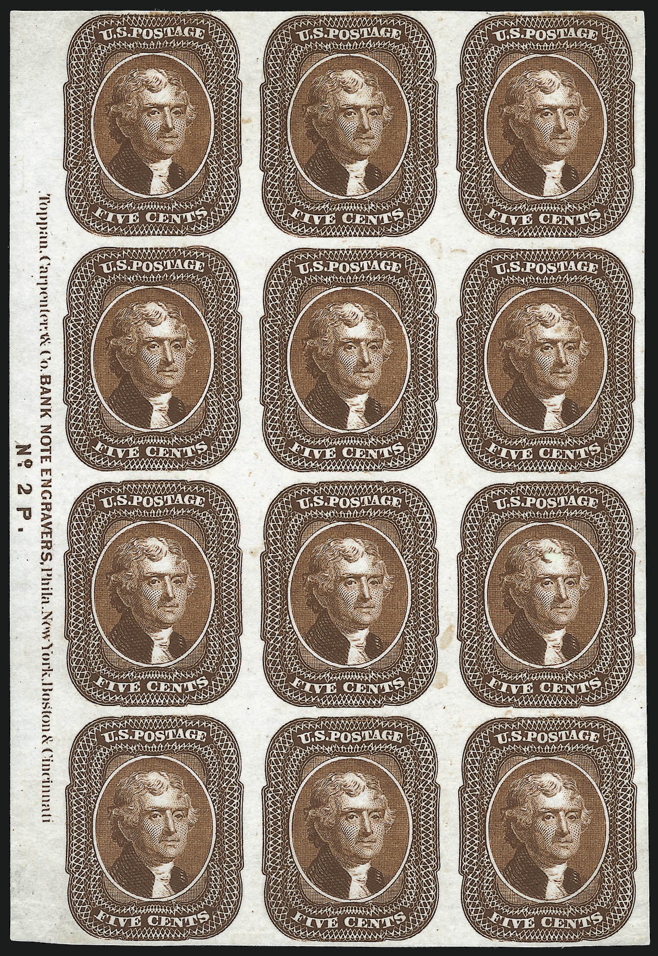 Sale no. 1007 — Lot no. 2027 — Siegel Auction Galleries