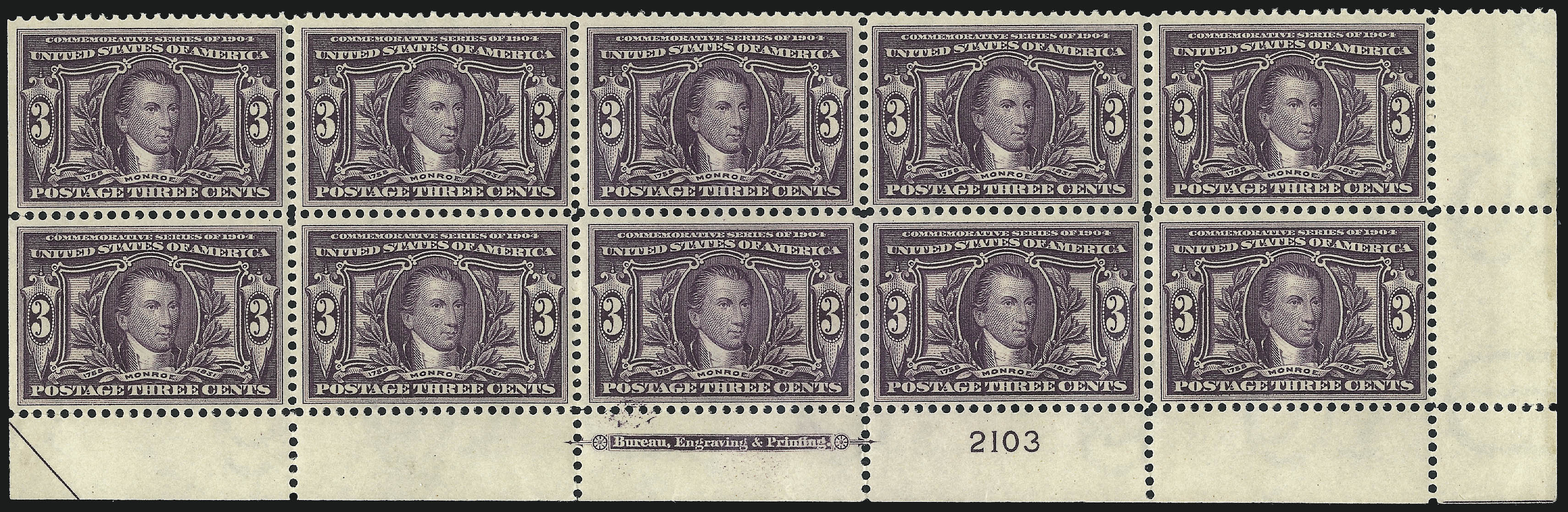 Sale no. 1007 — Lot no. 2625 — Siegel Auction Galleries