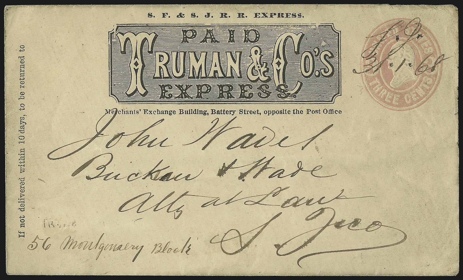 Sale no. 1011 — Lot no. 1200 — Siegel Auction Galleries