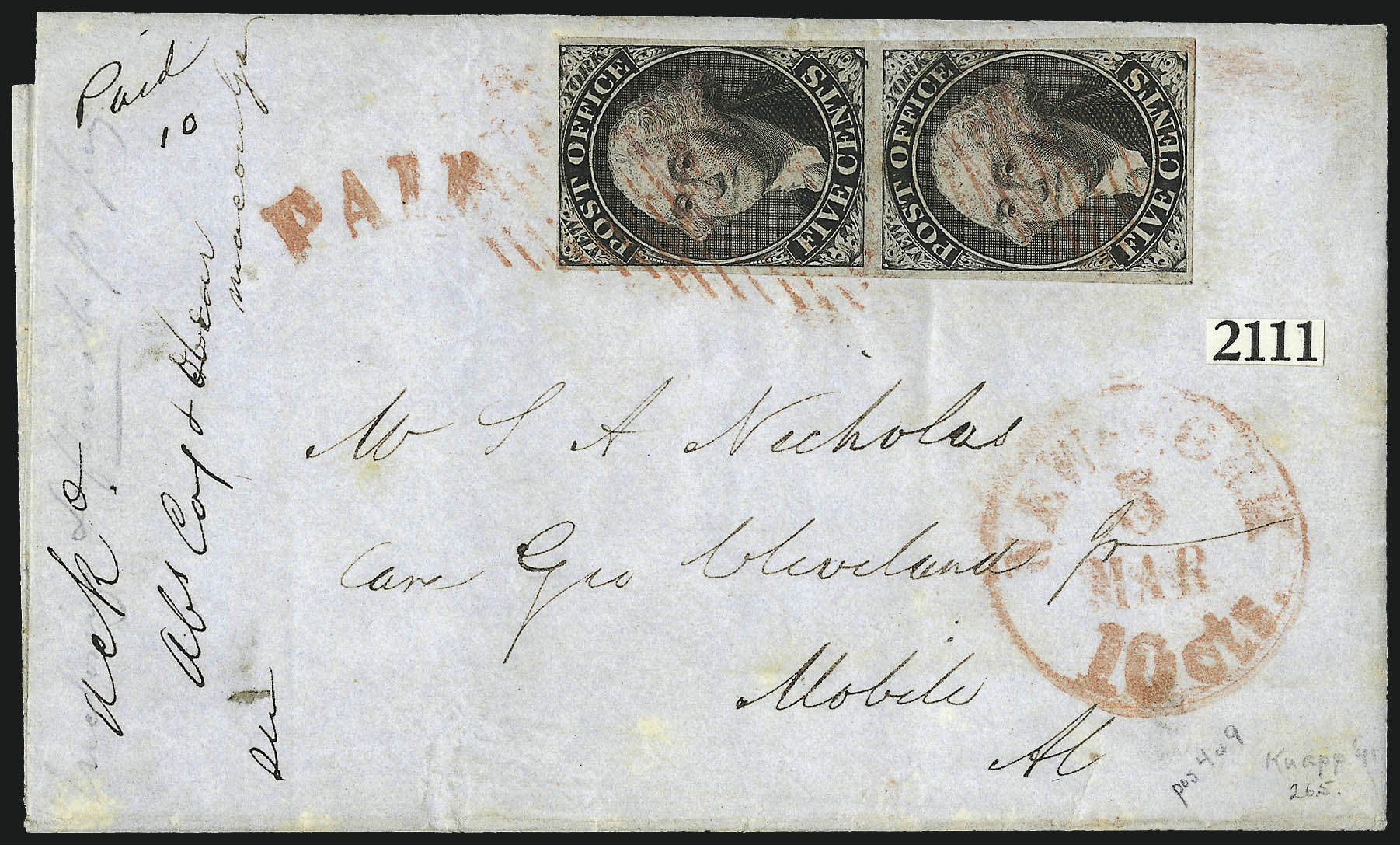 Sale no. 1011 — Lot no. 1344 — Siegel Auction Galleries