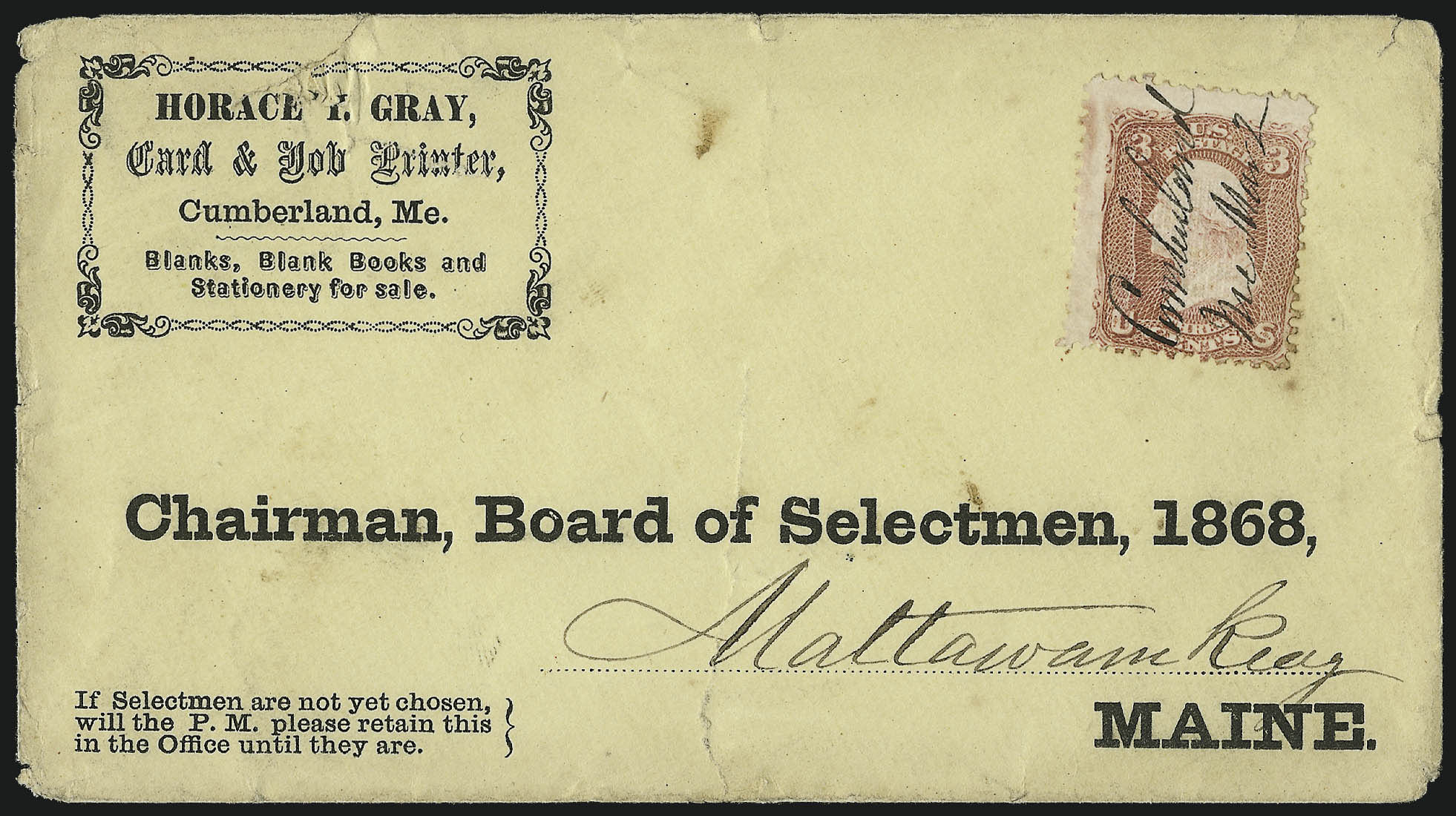 Sale no. 1011 — Lot no. 1563 — Siegel Auction Galleries