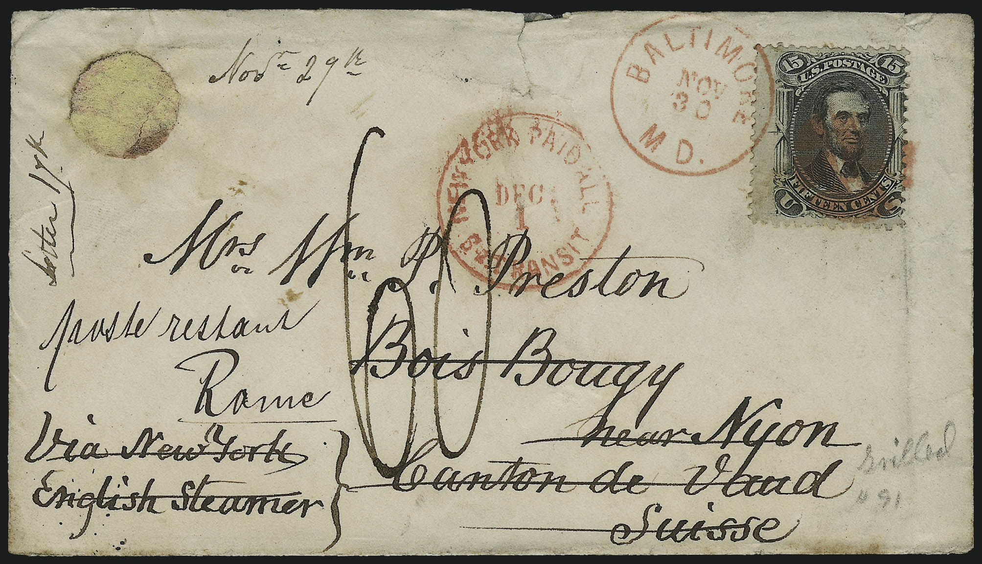 Sale no. 1011 — Lot no. 1567 — Siegel Auction Galleries