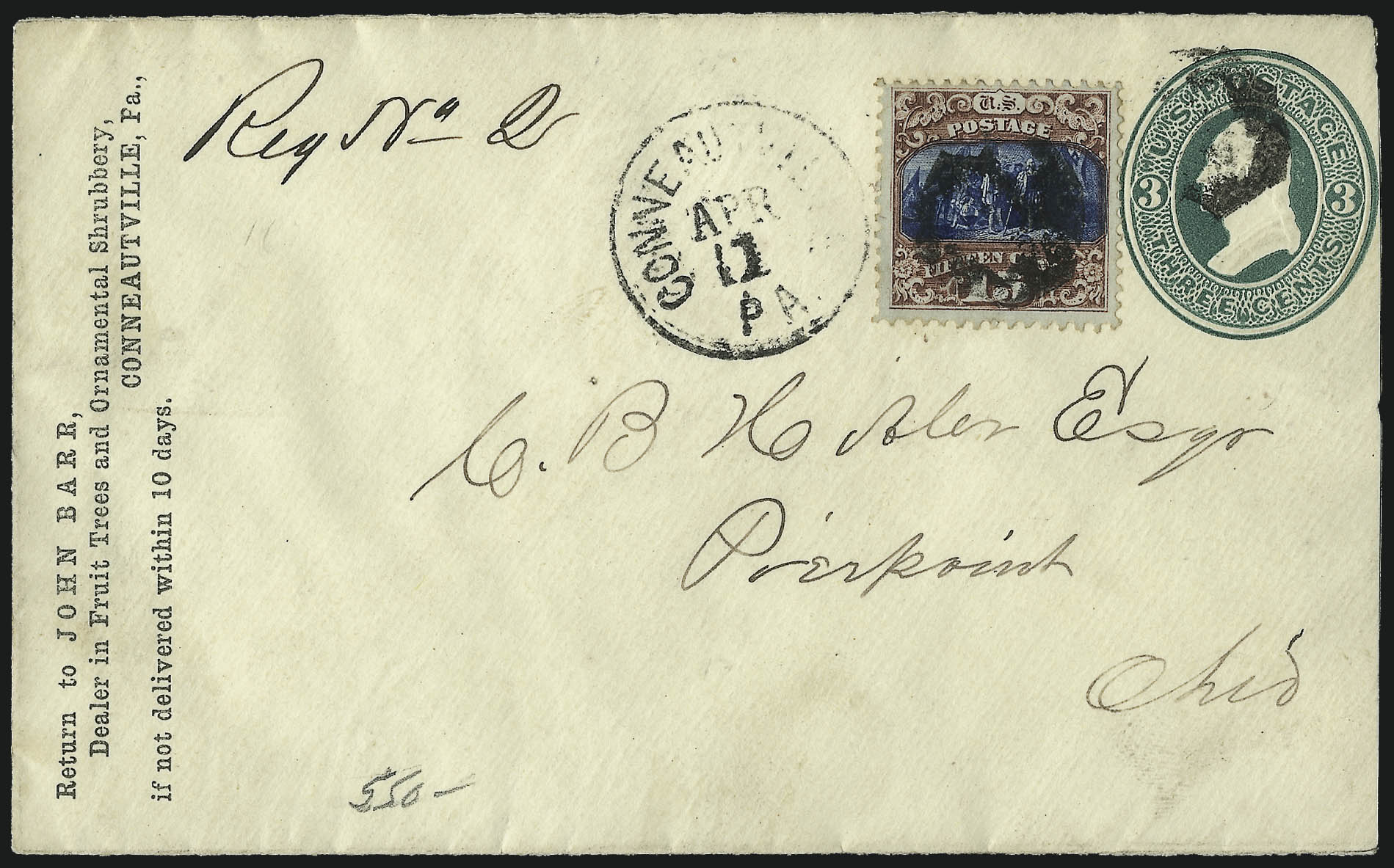 Sale no. 1011 — Lot no. 1589 — Siegel Auction Galleries